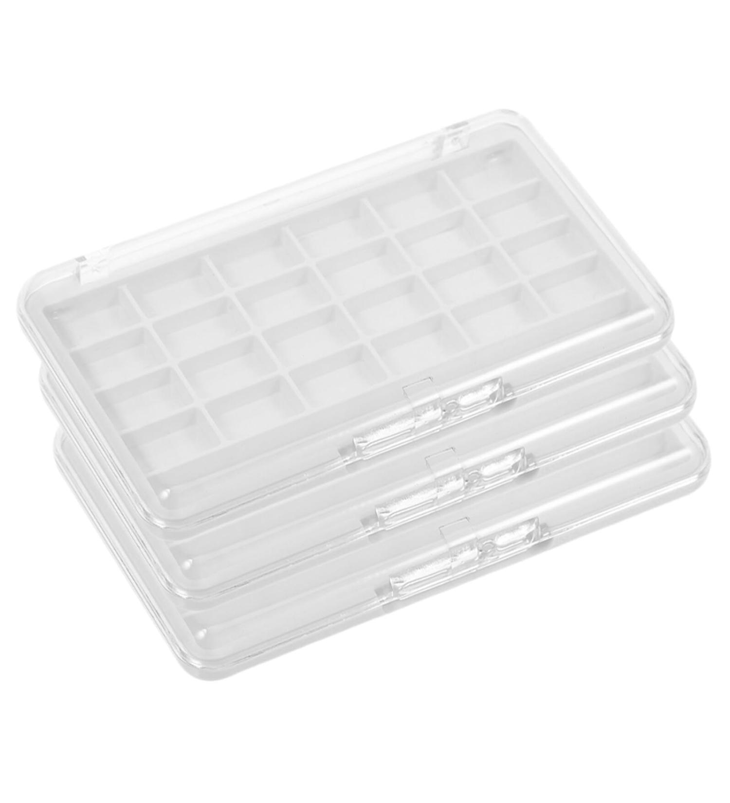 Vaguelly 3 Pi ces Palette de Maquillage Vide Rechargeable avec Compartiments Transparents Bo te Compacte pour Ombres Paupi res et Blush Rangement Pratique pour Voyageuses - Buy Online on GoSupps.com
