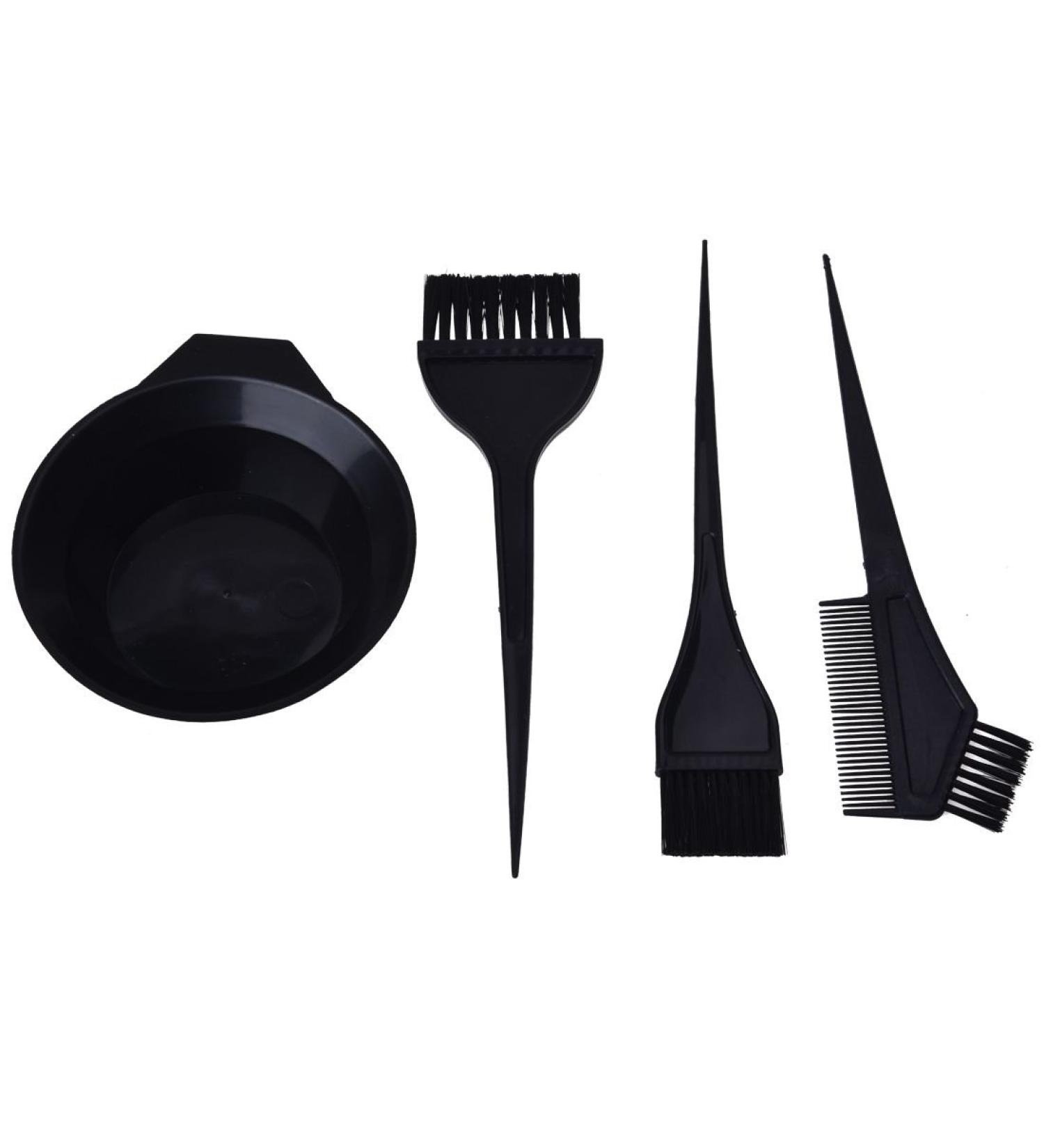 Hair Color Dye Bowl Comb Brushes Tool Kit Set Tint Coloring - Buy Online on GoSupps.com