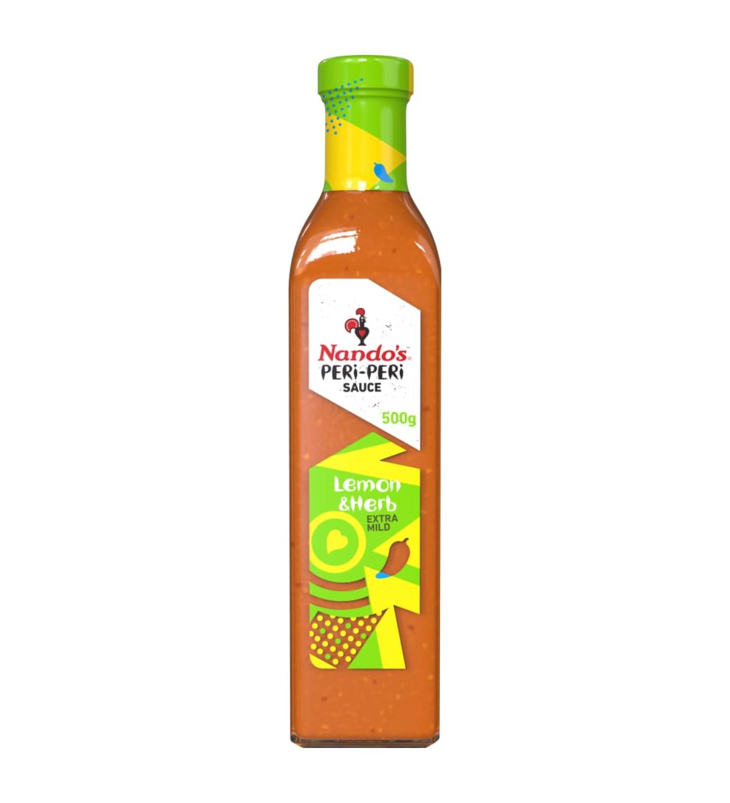 Take Photo Nandos Peri Peri Lemon & Herb Sauce Large 500 g