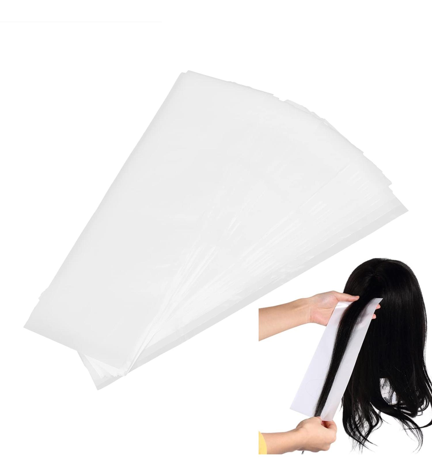 100Pcs Reusable Hair Coloring Sheets - Plastic Foils for Salon & Barber Use | Dyeing Wraps for Easy Color Application - Buy Online on GoSupps.com