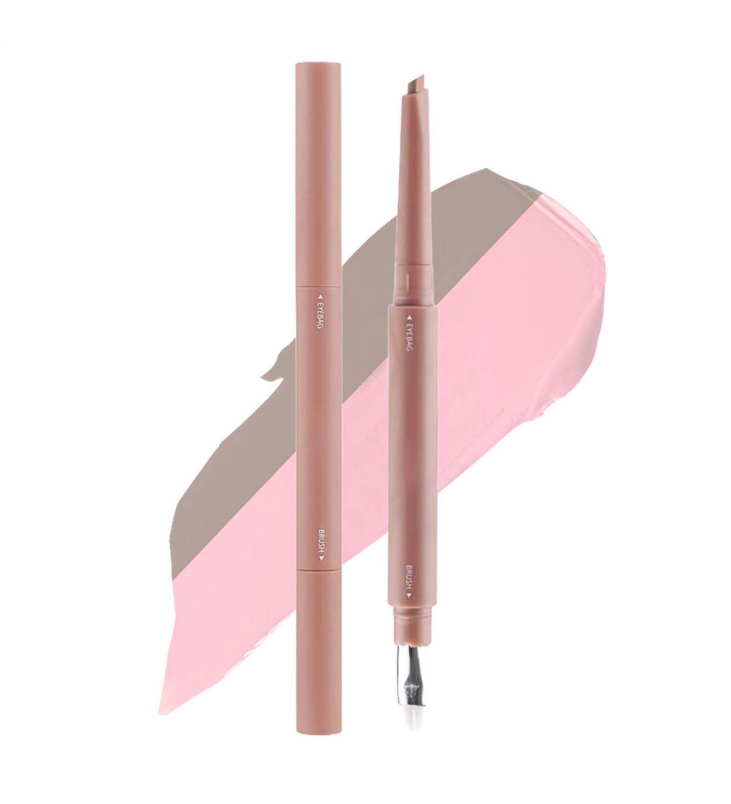 Light-Reflecting Concealer Stick for Eyes Two-Color Silk Brightening Concealer for Under the Eyes 2.5g Eyeshadow for Dark Circles | Cosplay Scene Party Birthday Travel - Buy Online on GoSupps.com
