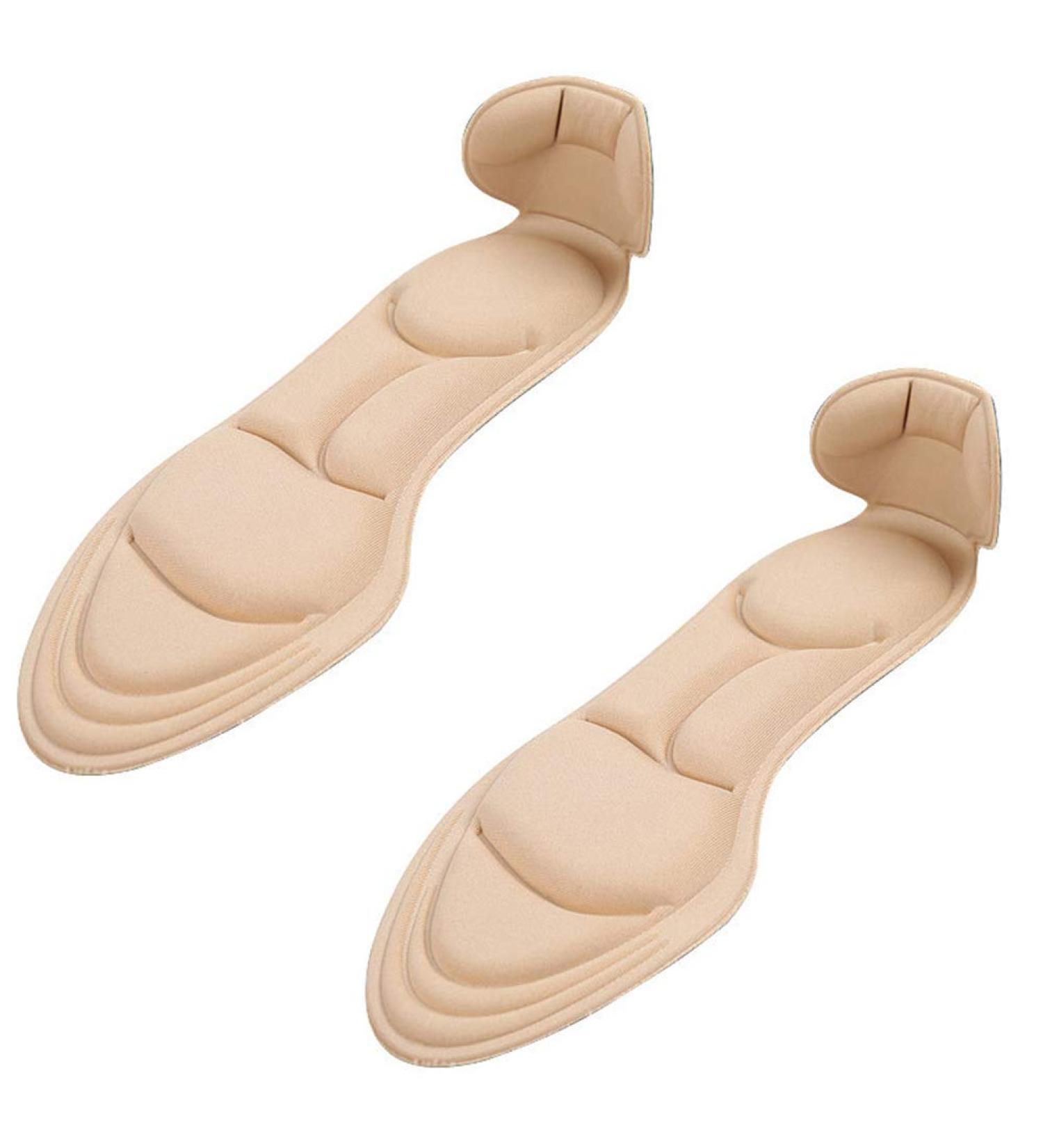 Shoe Insoles with Heel Pads Prevent Slipping Relieve Pain for Comfortable Wear (3) #2-3