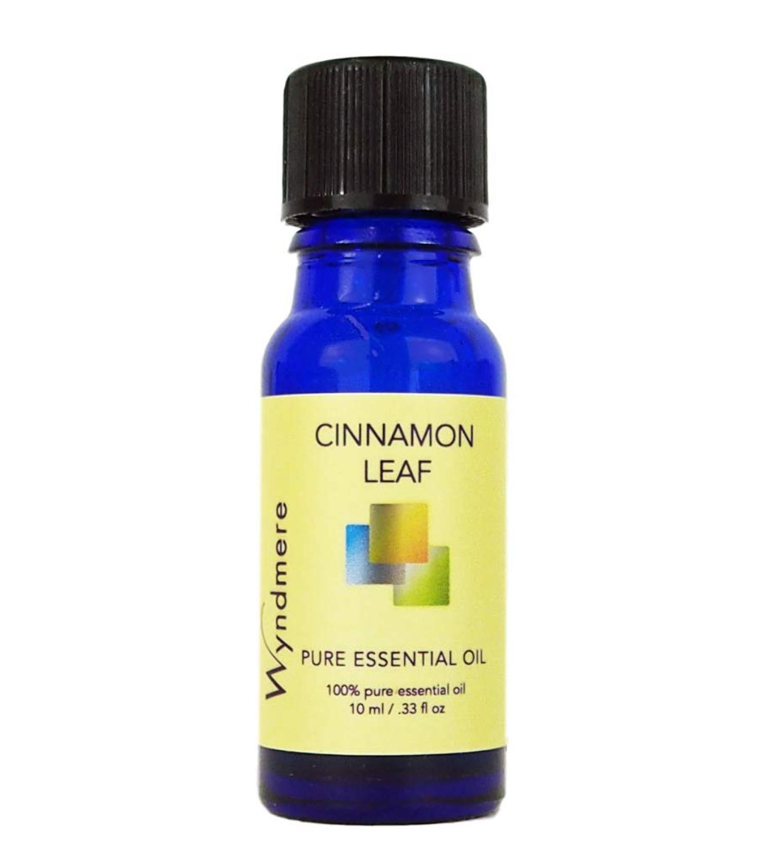 Wyndmere Cinnamon Leaf Essential Oil 10ml - 100% Pure Aromatherapy - Made in USA - International Shipping Available - Buy Online on GoSupps.com