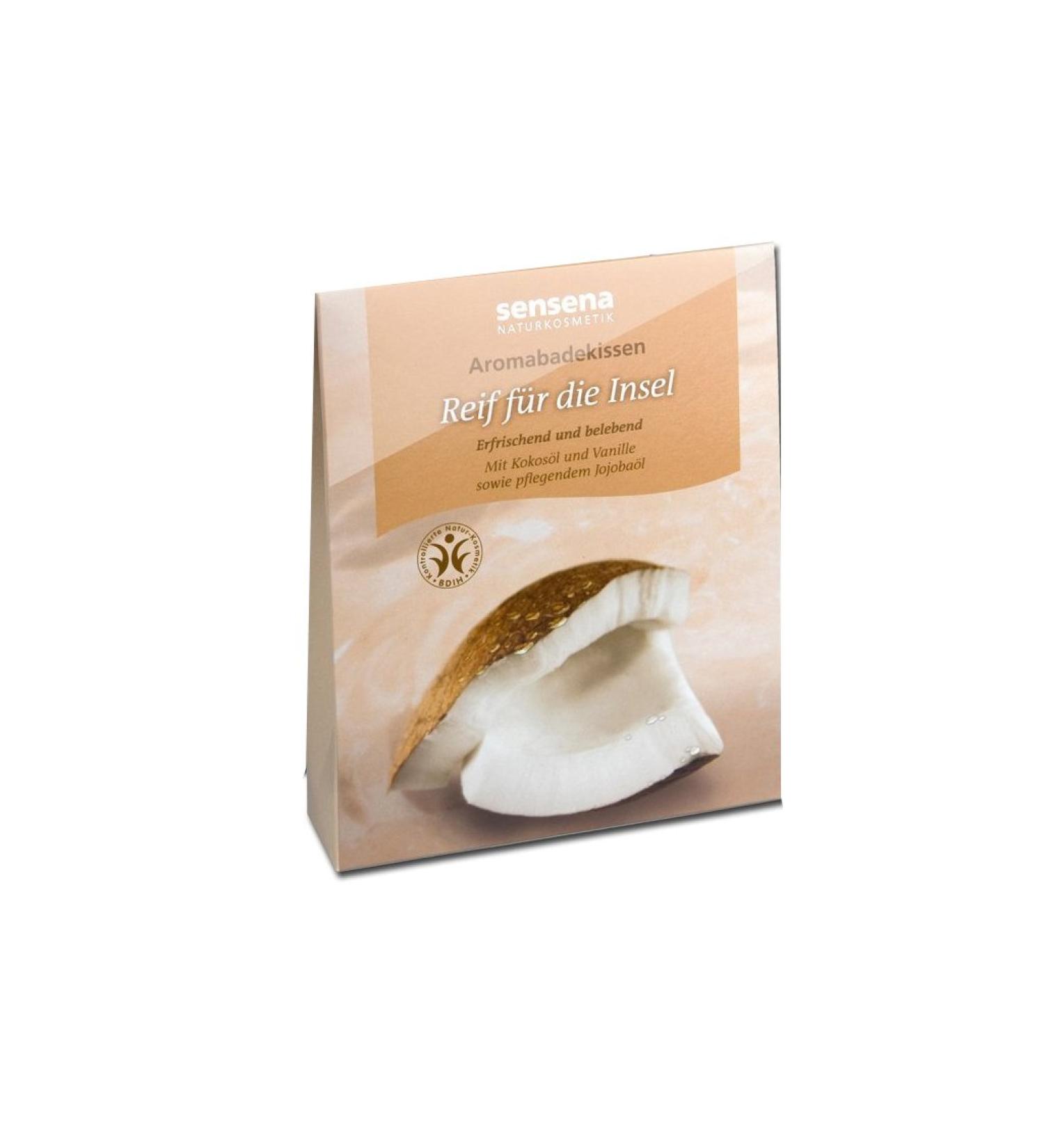 Sensena natural cosmetics aroma bath pillow "Ready for the island" 60 g