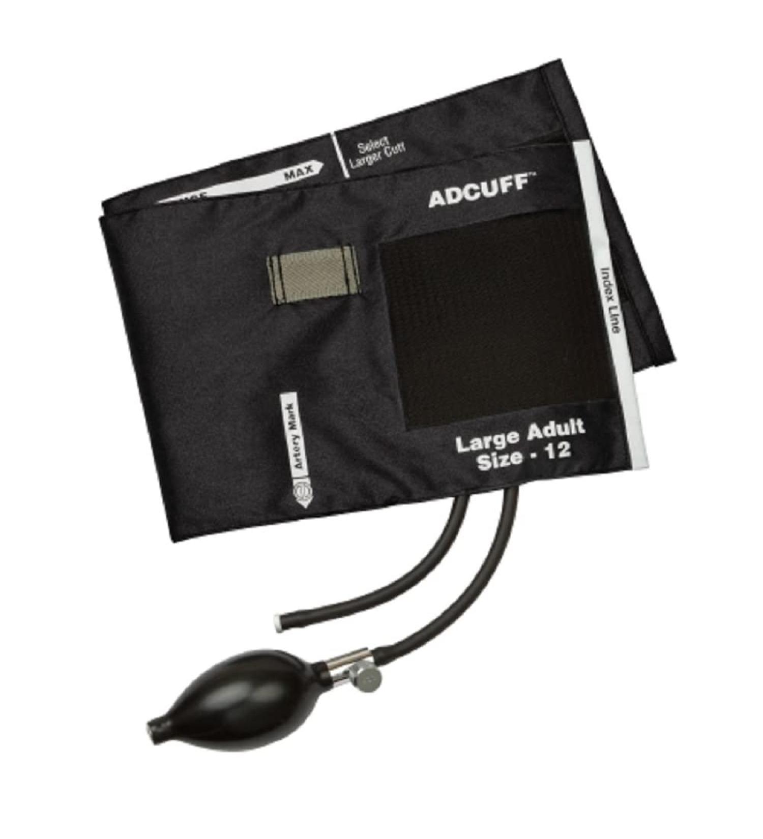 American Diagnostic Corporation Adcuff Inflation System Large Black