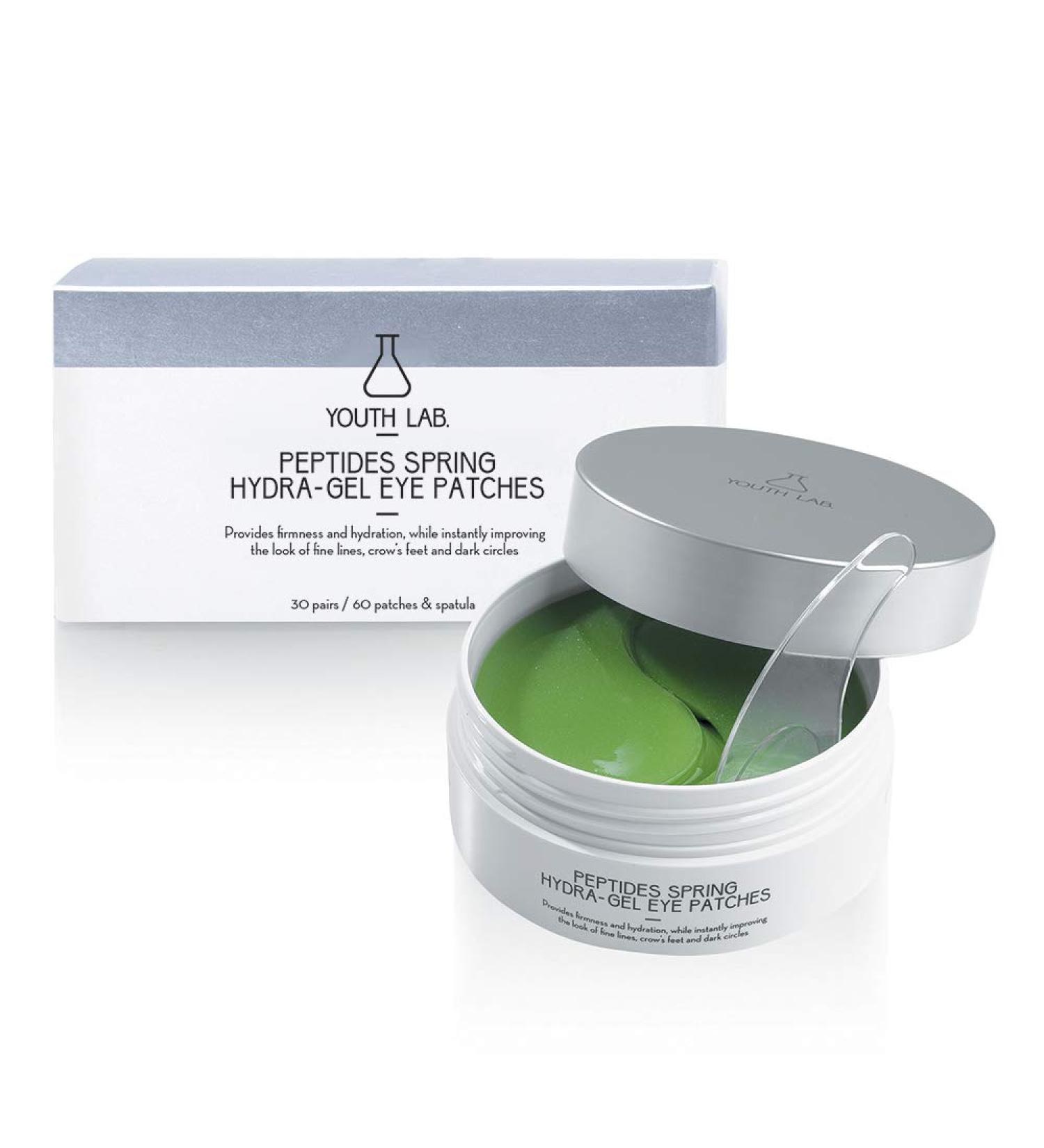 Get Youthful Eyes with Youth Lab Peptides Spring Hydragel Eye Patches - 60 pcs - Buy Online on GoSupps.com