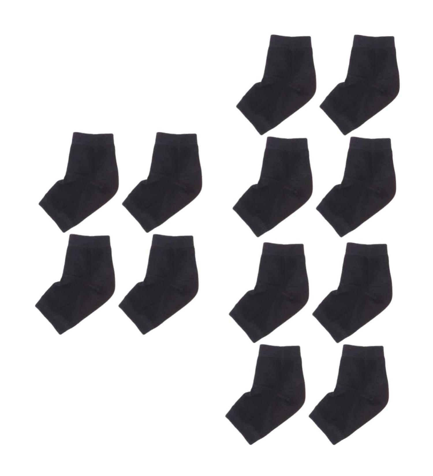 POPETPOP 6 Pairs Dry Feet Socks Stocking Stuffers for Guys Silicone Socks Moisturizing Heel Socks Woman Cracked Heel Socks Moisturizing Socks Ankle Socks Pedicure Men and Women Lining - Buy Online on GoSupps.com