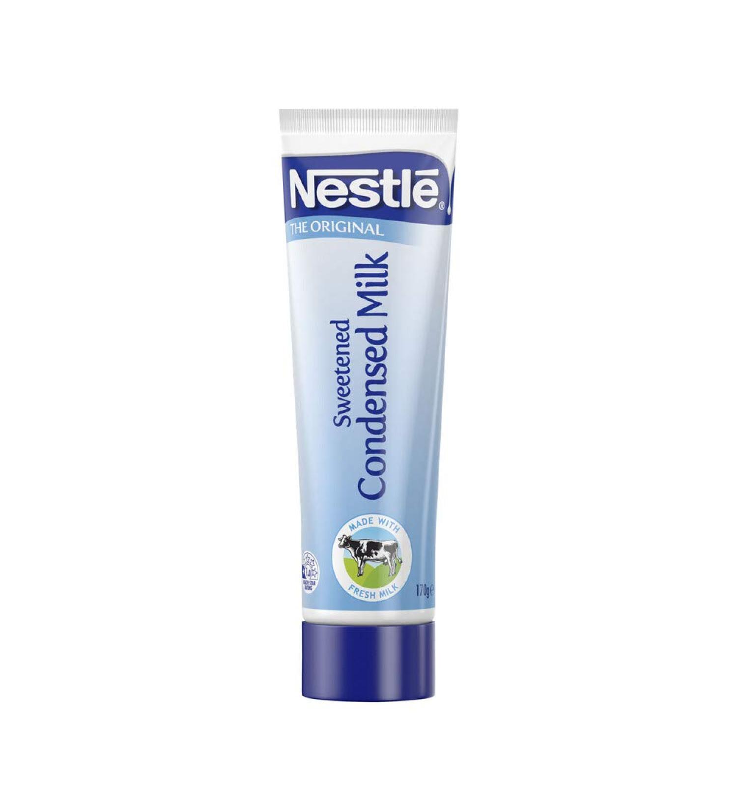 Nestle Sweetened Condensed Milk 170gr Handy Travel Tube