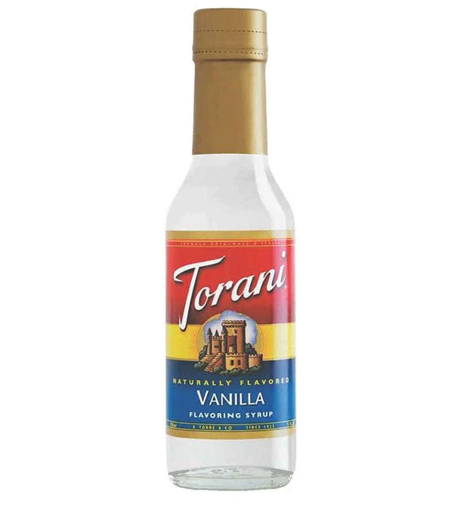 Torani Vanilla Flavour Syrup 150ml Syrup Vanilla 150 ml (Pack of 1) - Buy Online on GoSupps.com