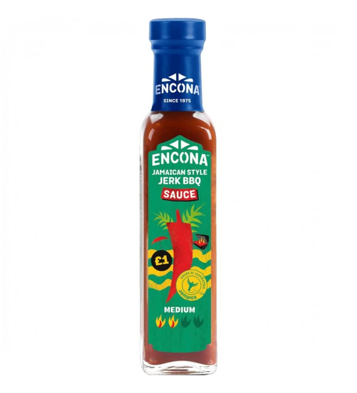 3 x Encona Jerk Sauce 6 x 142ml