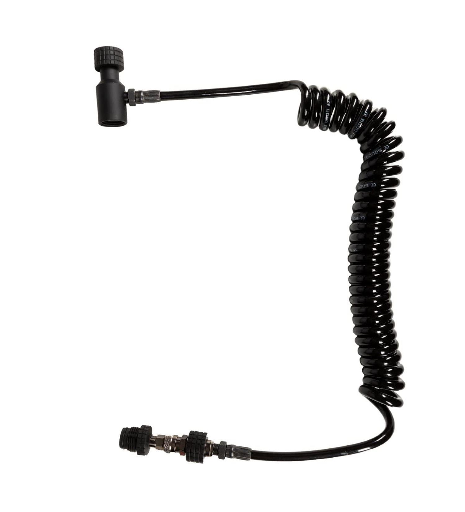 HK Army Coiled Remote Line with Slidecheck - Ultimate Paintball Accessory - Buy Online on GoSupps.com