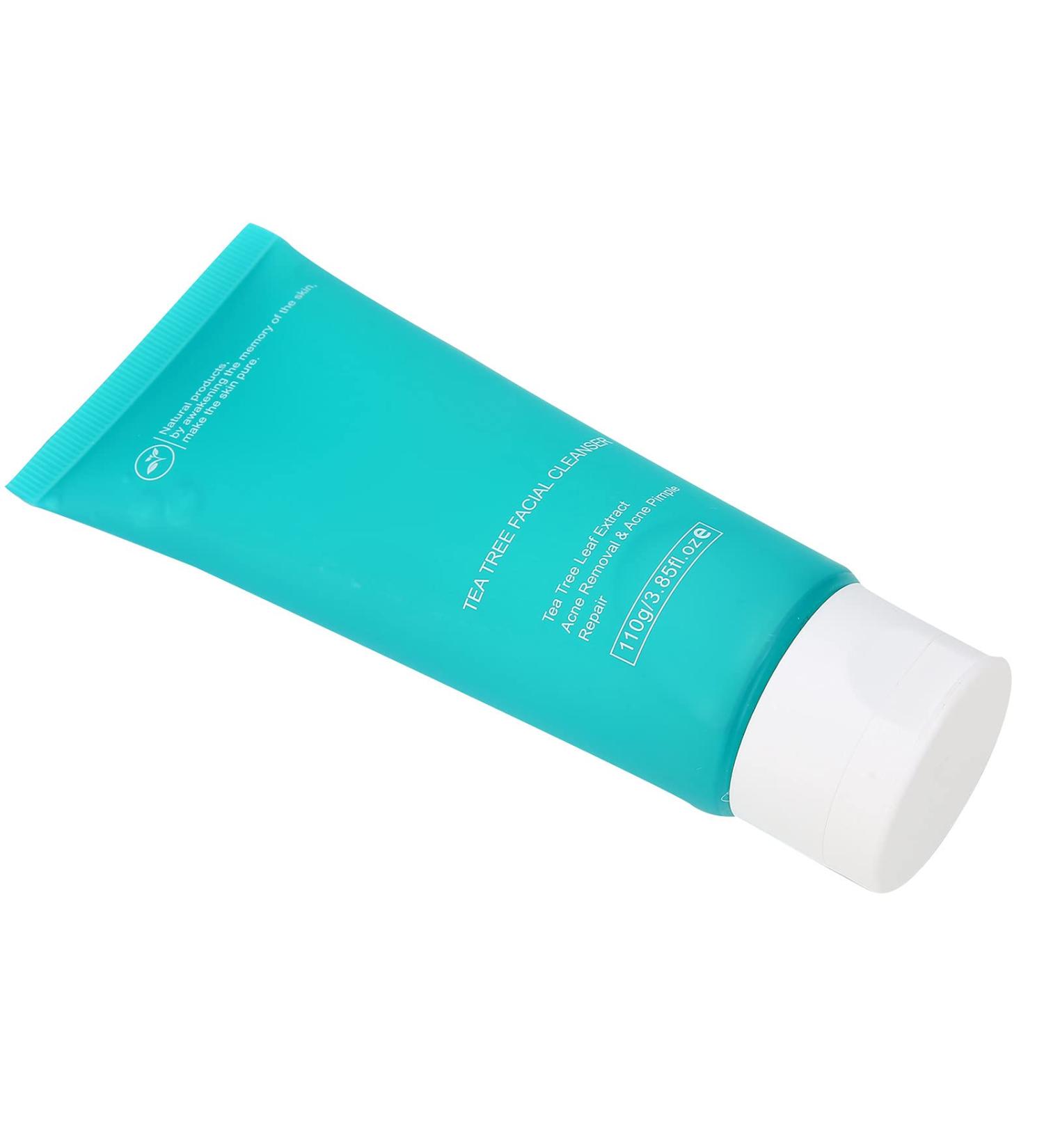 Qukaim Tea Tree Face Wash Tea Tree Acne Treatment Facial Cleanser Oil Control Face Wash 110g - Buy Online on GoSupps.com