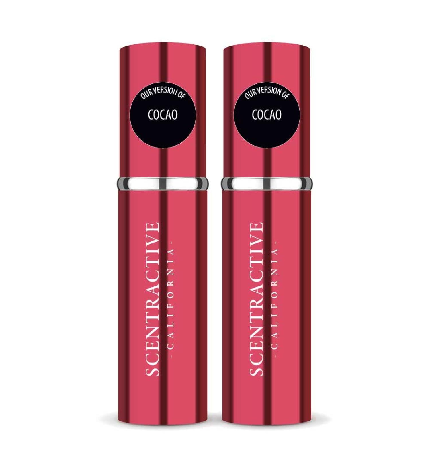 CA Perfume Impression of Cocao For Women Long Lasting Eau de Parfum Spray Refillable Atomizer Bottle 0.17 Fl Oz/5ml-X2 CHAVELLE COCAO IMPRESSION 0.34 Fl Oz (Pack of 1) - Buy Online on GoSupps.com