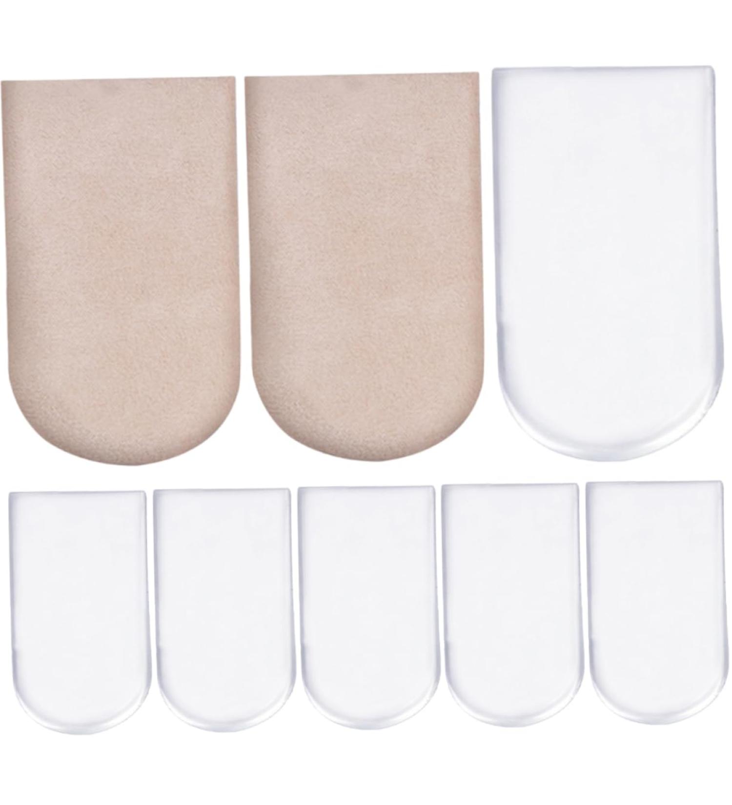 Beaupretty 1 Set Half Size Heel Pad Half Lift Cushions Unisex Heightened Heel Pads Insoles Men Portable Heel Pads Practical Heightened Pads Self-Adhesive Shoe Insole Unisex Heel Cushions - Buy Online on GoSupps.com