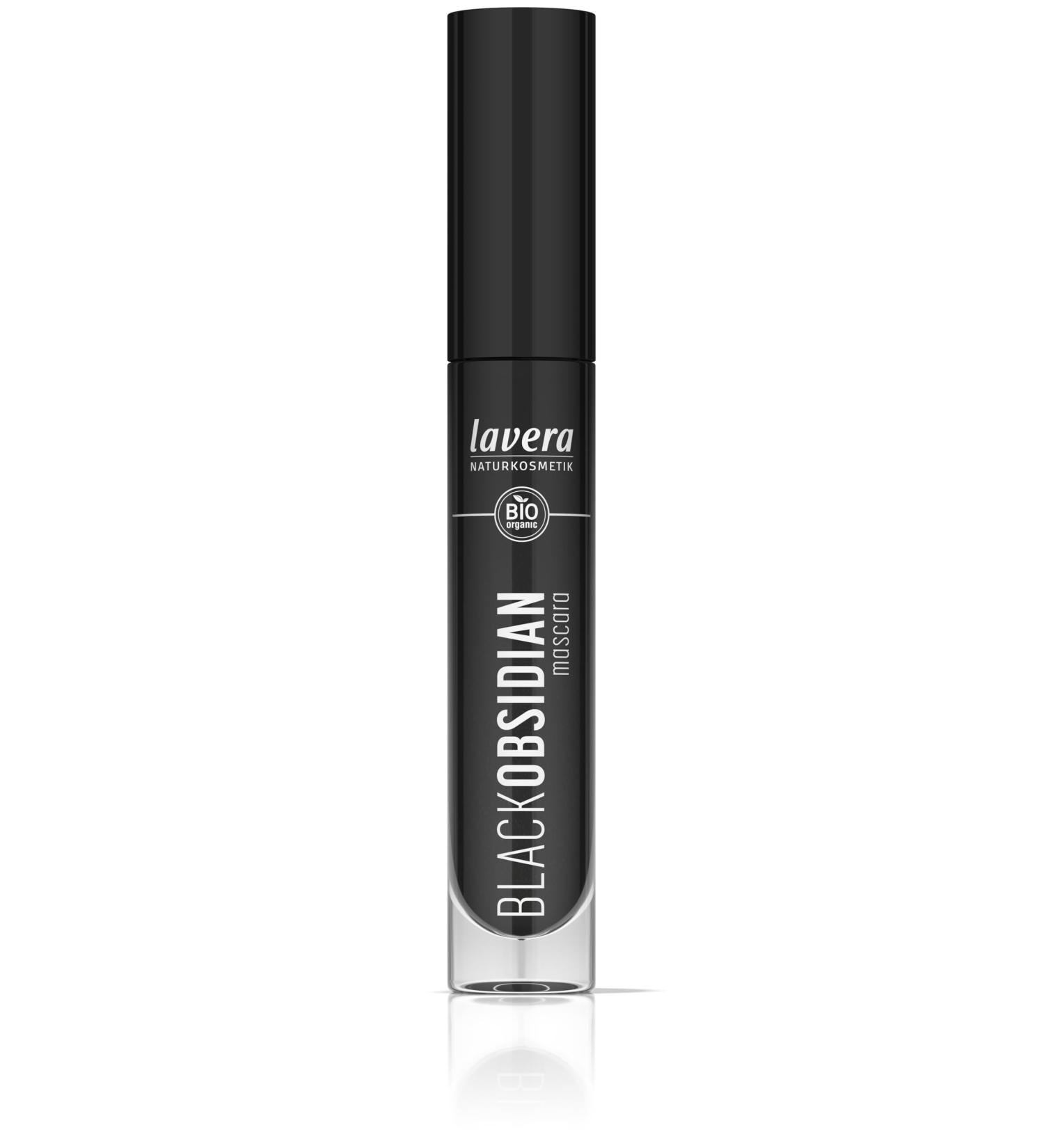 lavera Black Obsidian Mascara -Black - Infinite length - Maximum definition and volume - Non-sticky & no clumping effect - vegan - Natural cosmetics (1x 10 ml) - Buy Online on GoSupps.com