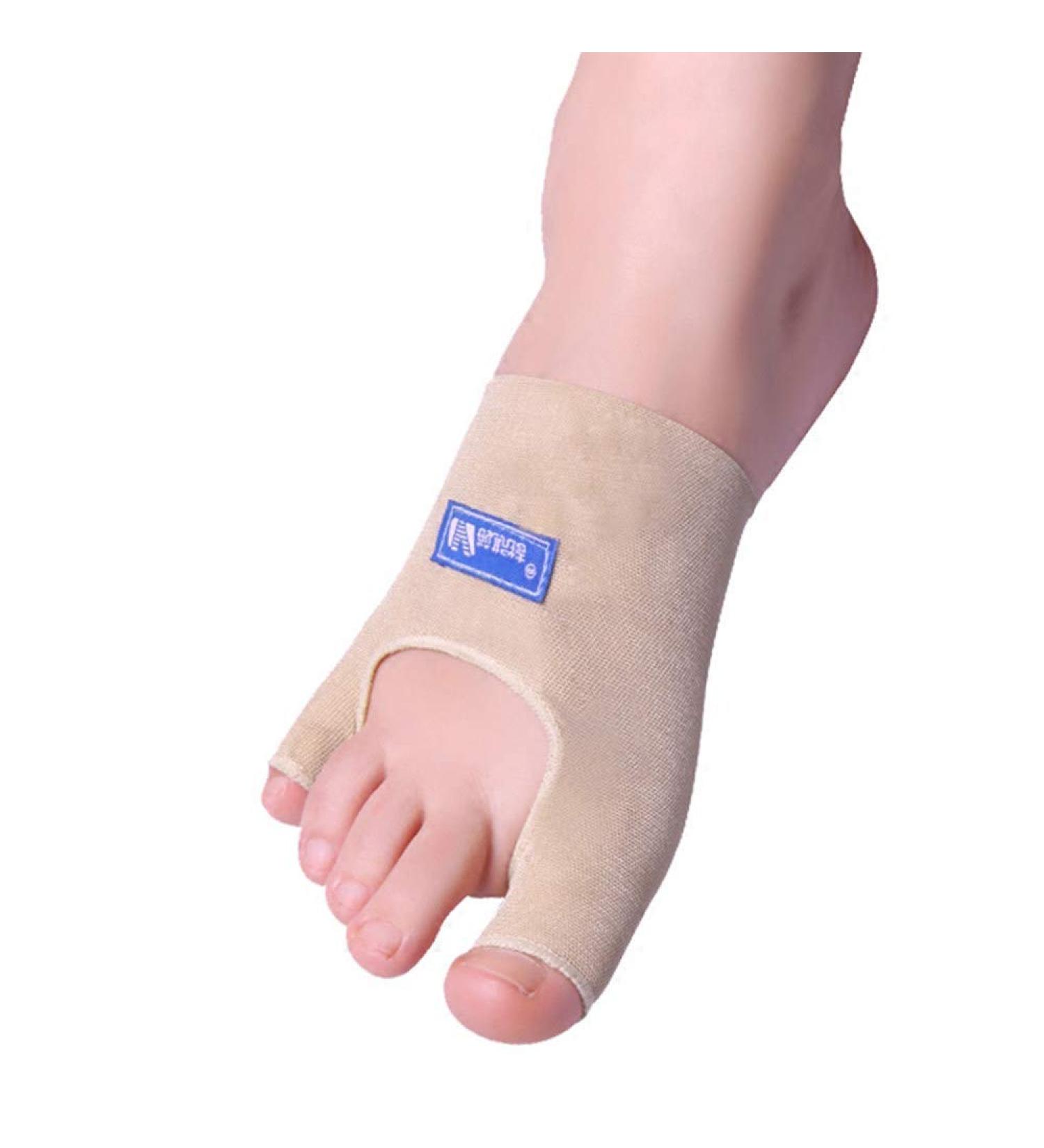 ENPAP Toe Spacers Straightener Corrector Big Splint Protectors Support Sleeve for Valgus Pain Relief | Silicone Separators and Pad | Left & Right - Buy Online on GoSupps.com