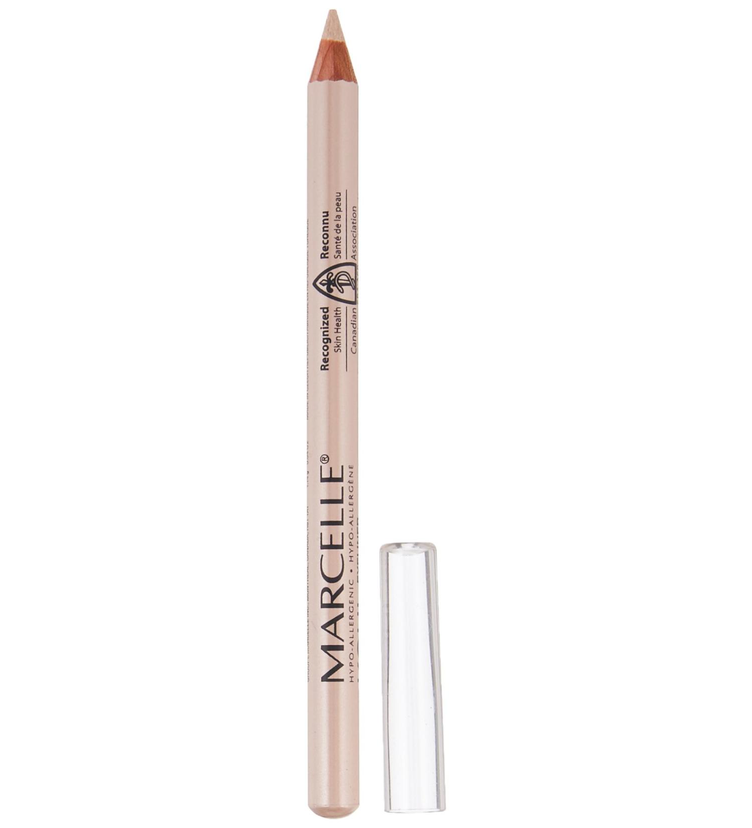 Marcelle Kohl Eyeliner in Mother of Pearl - Long-Lasting, Waterproof, Intense Colour - Fragrance-Free, Hypoallergenic - Cruelty-Free - 0.04 Oz - Buy Online on GoSupps.com