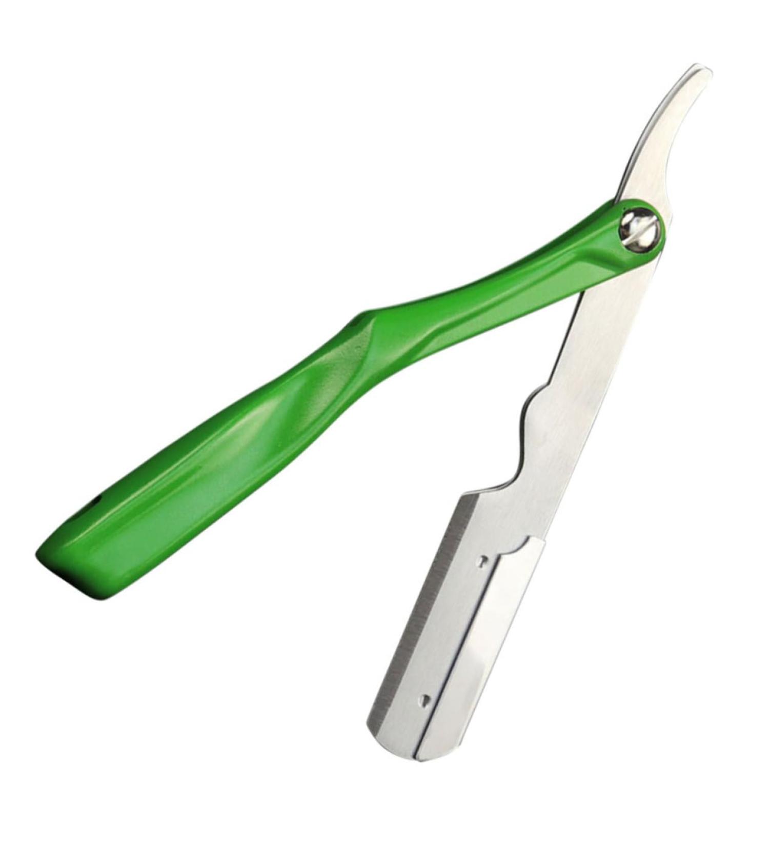 Premium Manual Razor - Foldable Shaver Tool & Barber Blade Holder for Precision Shaving | International Shipping Available - Buy Online on GoSupps.com