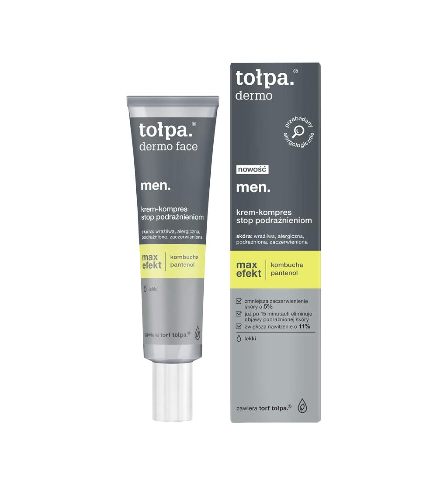 to pa TOLPA Dermo Men Max Effect Anti-Irritation Cream 40 ml