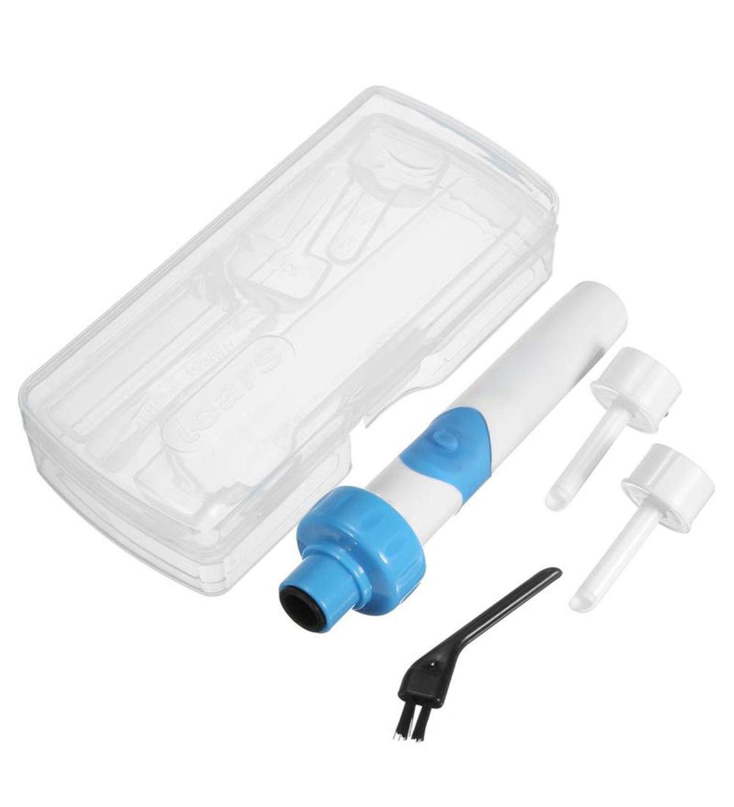 Ear Wax Remover 13 * 7 * 3 Electric Ear Cleaner Easy Earwax Removal Soft Spiral Cleaner Painless Safety Earwax Removal Tool (Assorted Color) - Buy Online on GoSupps.com