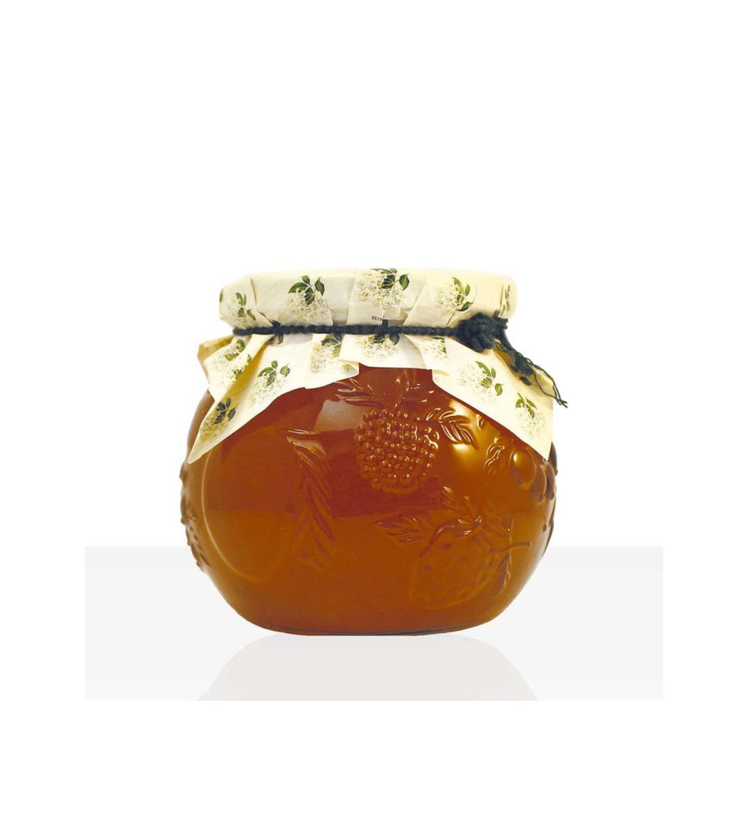 Darbo Pure Natural Elderberry Jelly in Elegant Decorative Glass 640g - Buy Online on GoSupps.com
