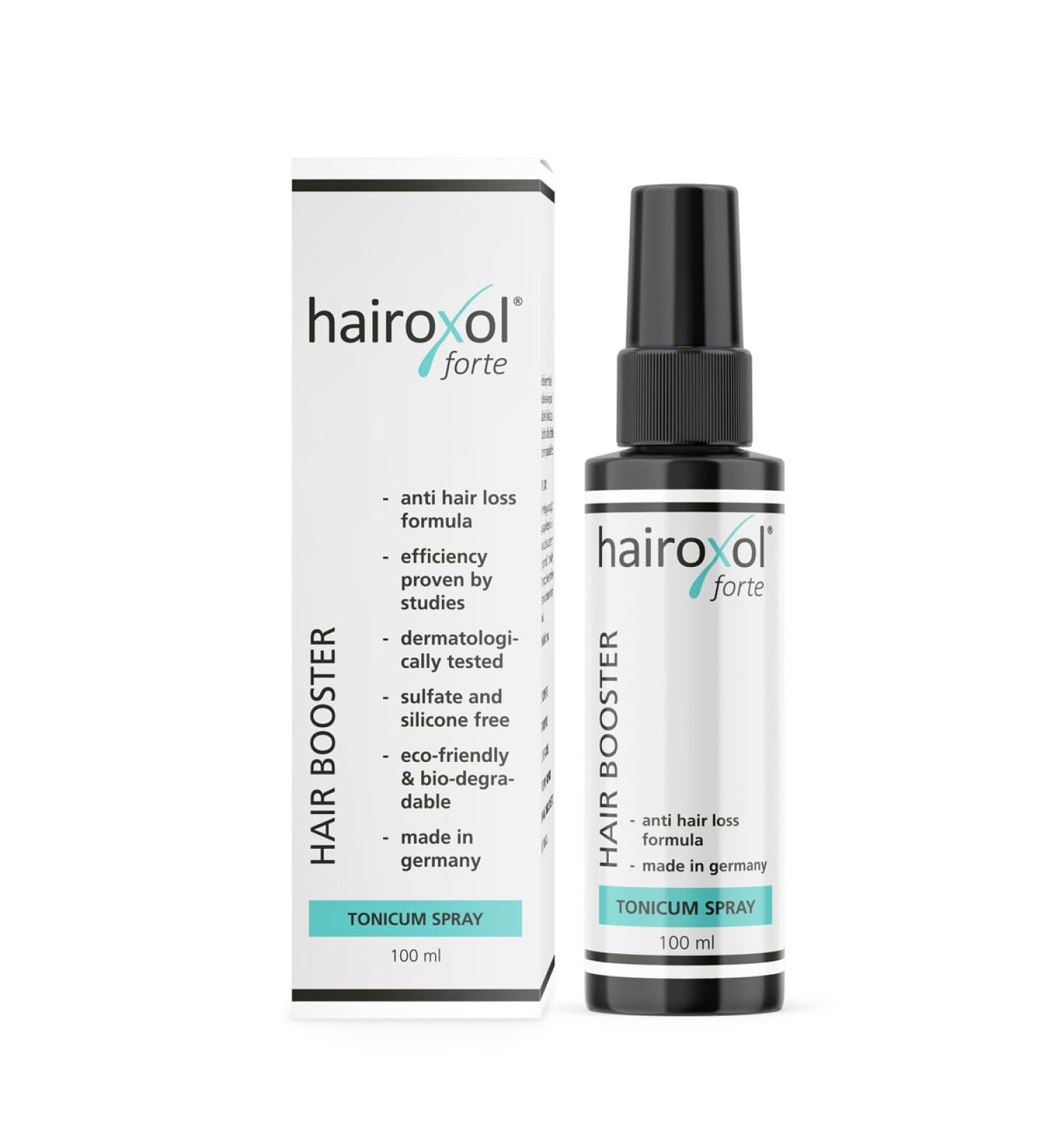 hairoXol Hair Growth Booster (100ml) - Hair Loss Serum for Women and Men - Effective for Powerful Hair - Hair Growth Accelerator