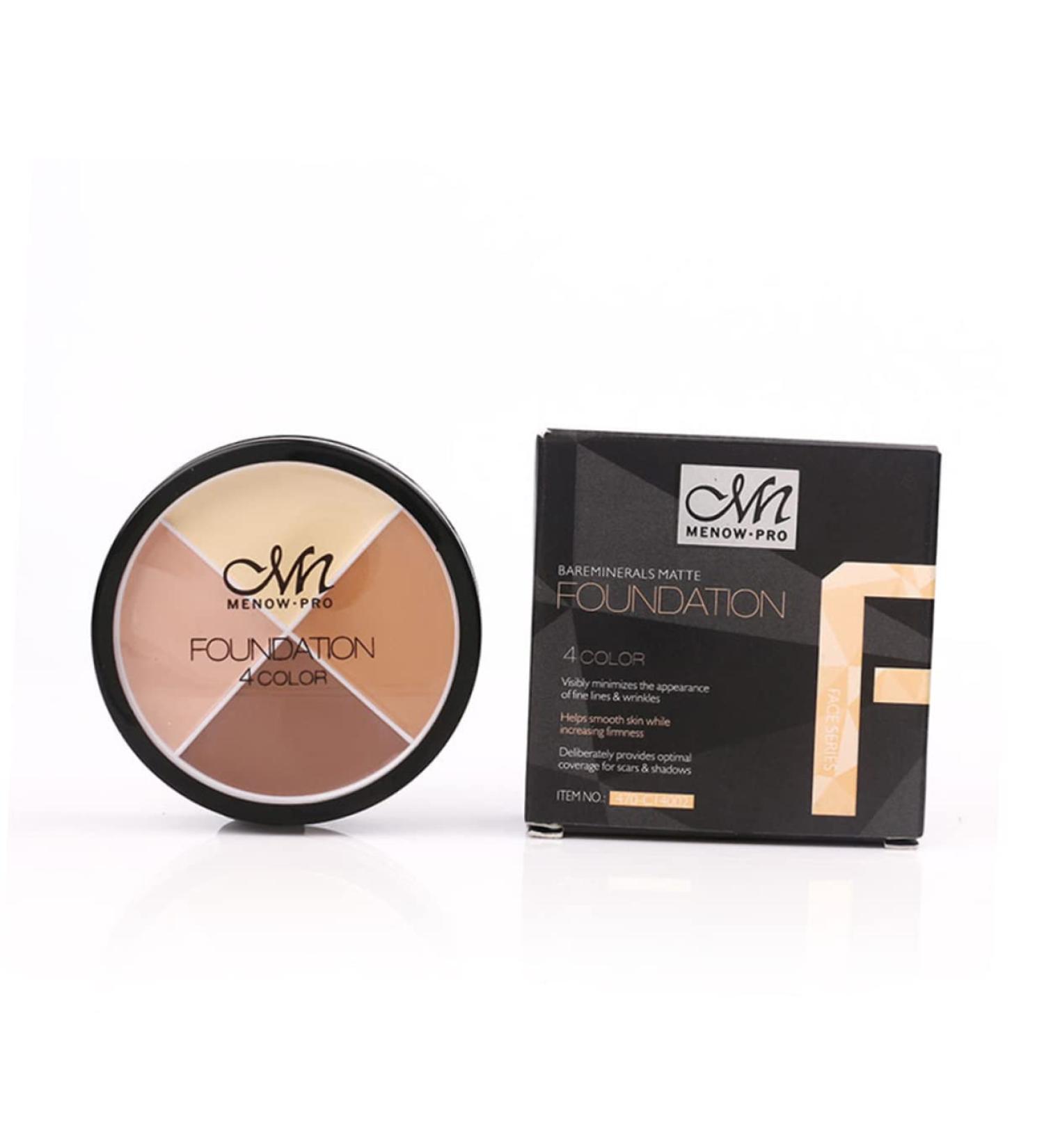 Hemoton 4 Cream Palette Makeup Concealer Kit - Camouflage Concealer for Women | High Coverage Foundation Cream for Flawless Skin - Buy Online on GoSupps.com