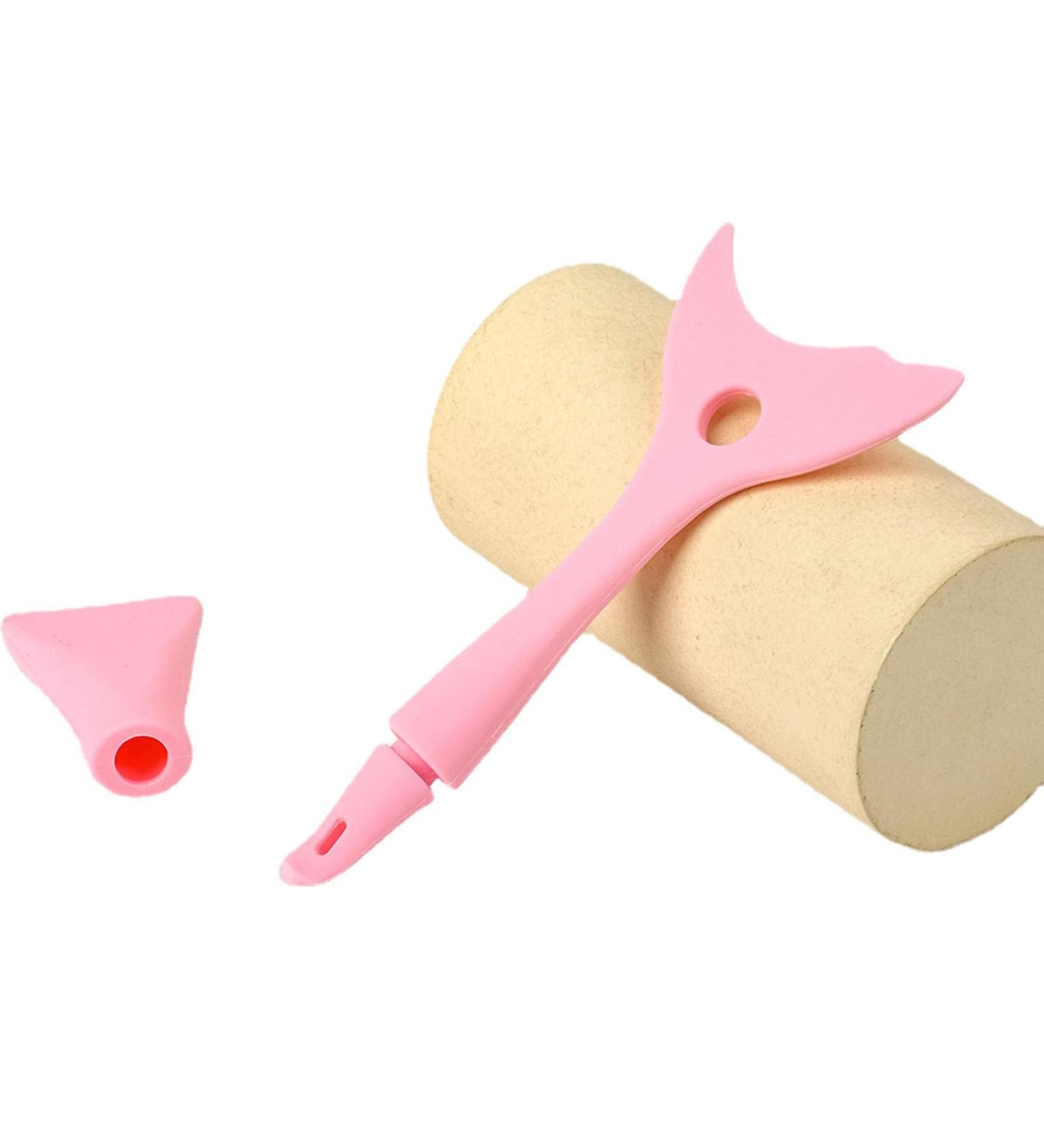 Eyeliner Helper Tool | Silicone Eyeliner Stencils - Eyeliner Template Guide Stencil Shaper Girls Eyeliner Assistant Helper for Beginners Cosmetic Makeup Tools Generic Pink - Buy Online on GoSupps.com