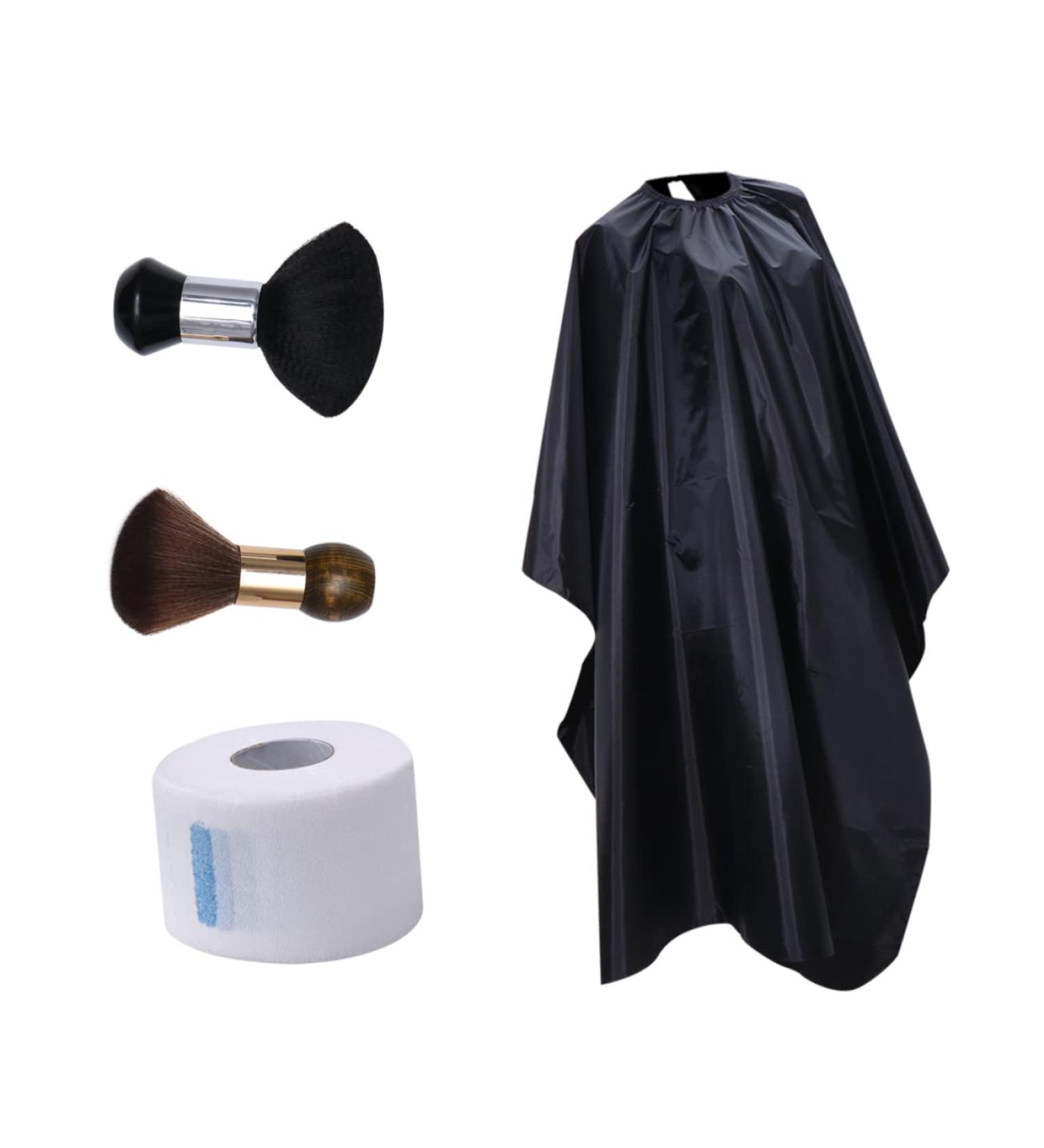 Ipetboom Set 4 Hairdressing Tools Set Waterproof Salon Cape Haircut Apron Haircut Cape Waterproof Professional Salon Cape Professional Barber Cape Six Piece Suit Neck Cloth - Buy Online on GoSupps.com