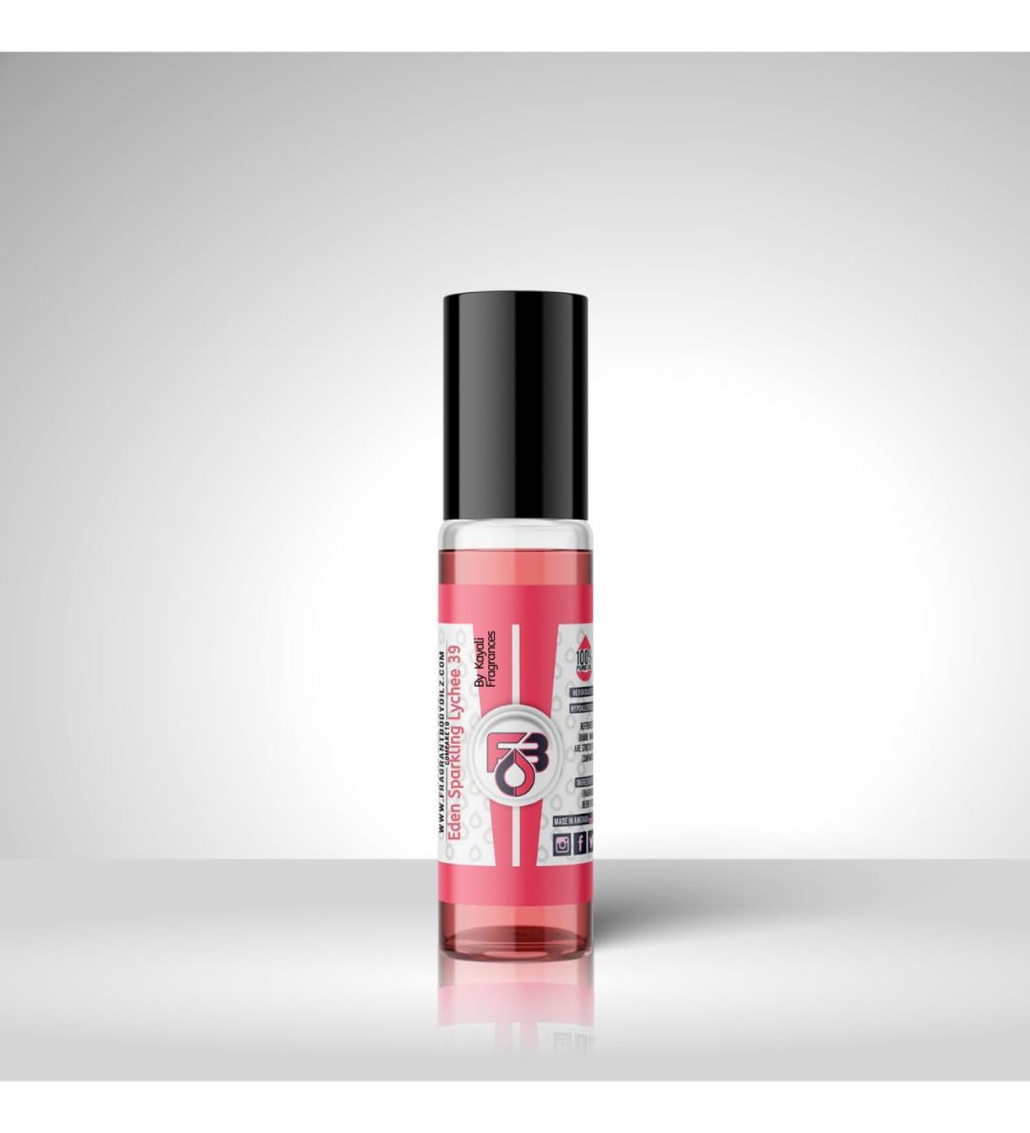 Impression of Eden Sparkling Lychee For Women Body Oil Perfume Oil Perfume Cologne Fragrance Uncut Undiluted No alcohol 100% Pure Oil