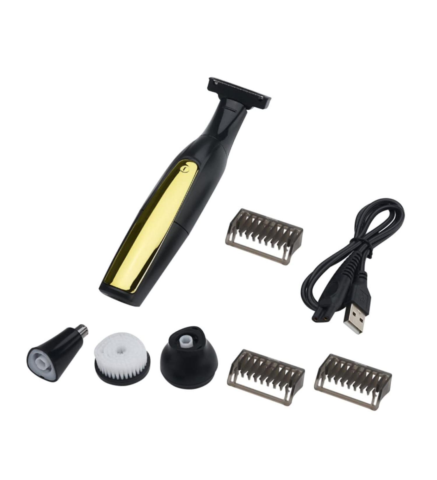 Multi-Functional Nose Hair Trimmer & Men's Electric Shaver - Travel-Friendly Grooming Tool for Men - Buy Online on GoSupps.com