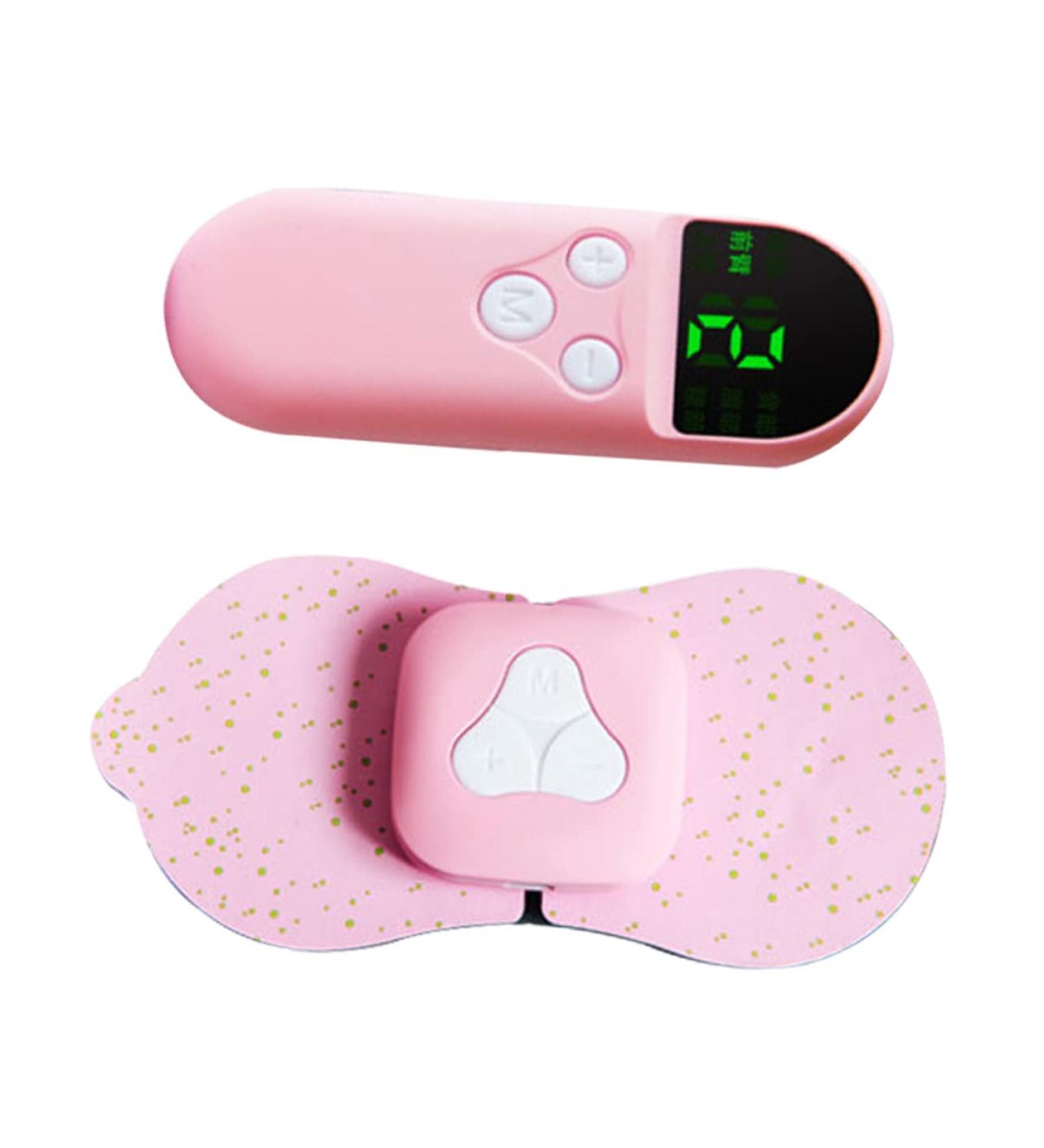 Partykindom Wireless Electric Neck Massager Sticker | USB Heating Plaster for Pain Relief & Fatigue Reduction | Portable ABS Kneading Device - Buy Online on GoSupps.com