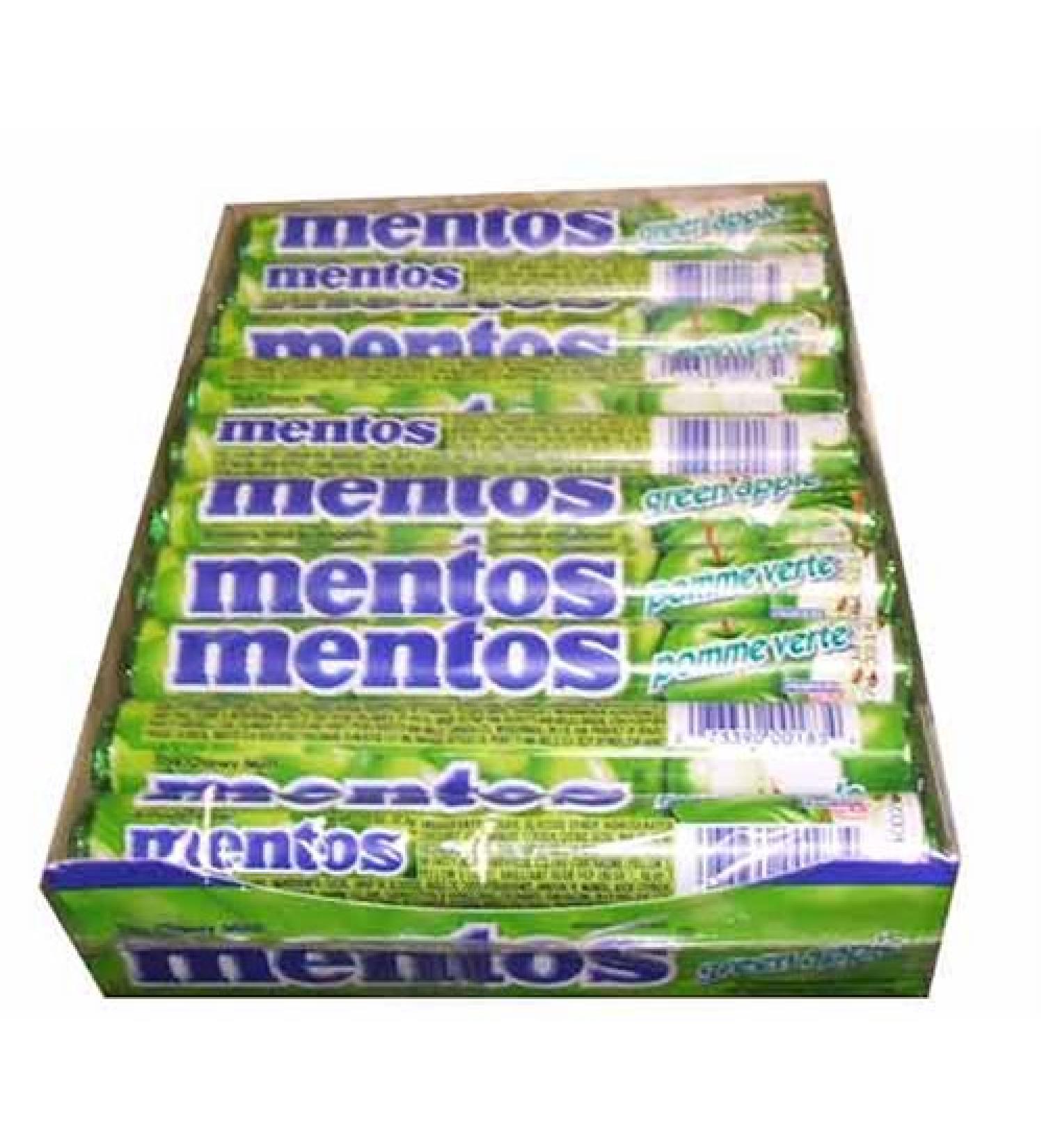 Mentos Green Apple Flavor (30 Count)