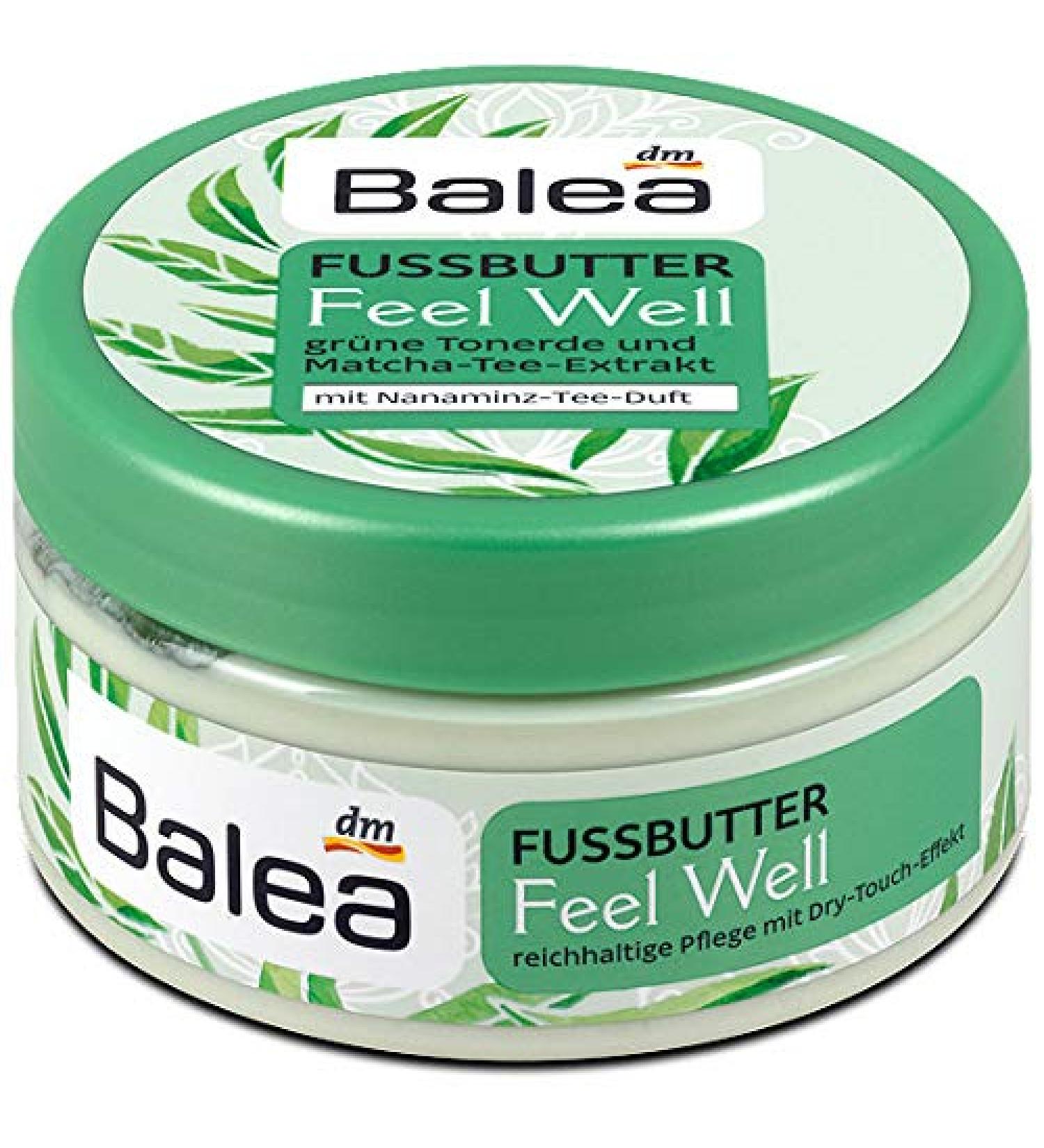 Balea Foot Butter Feel Well pack of 3 (3 x 200 g)