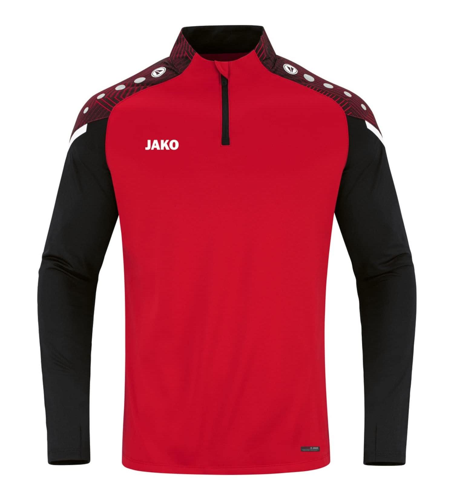Jako Kids Ziptop Performance 140 Red/Black - High-Quality Sportswear for Kids | International Shipping Available - Buy Online on GoSupps.com