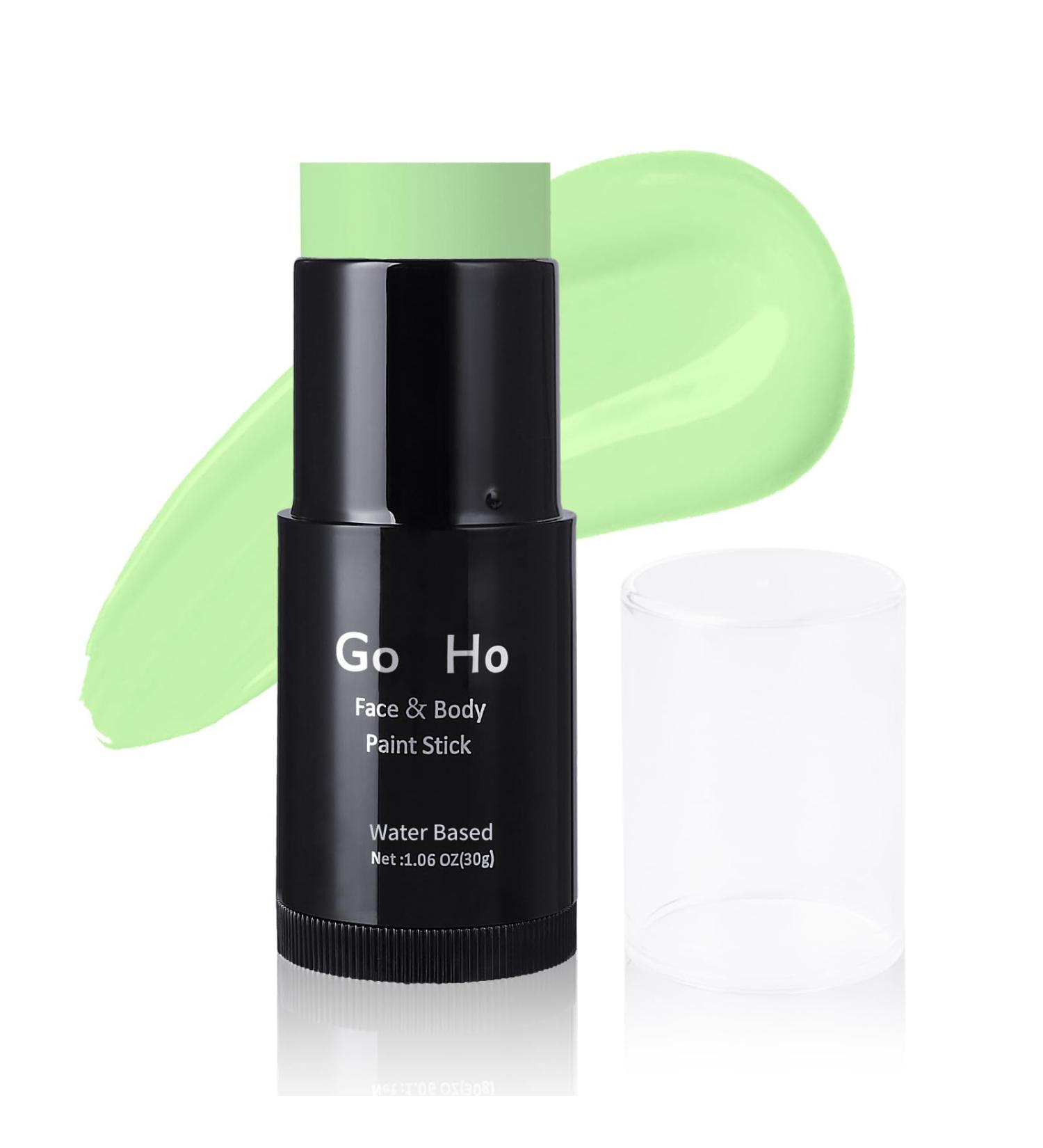 Go Ho Green Face Paint Stick - 1.06 Oz Non-Toxic Washable Body Paint for Halloween SFX Cosplay - Buy Online on GoSupps.com