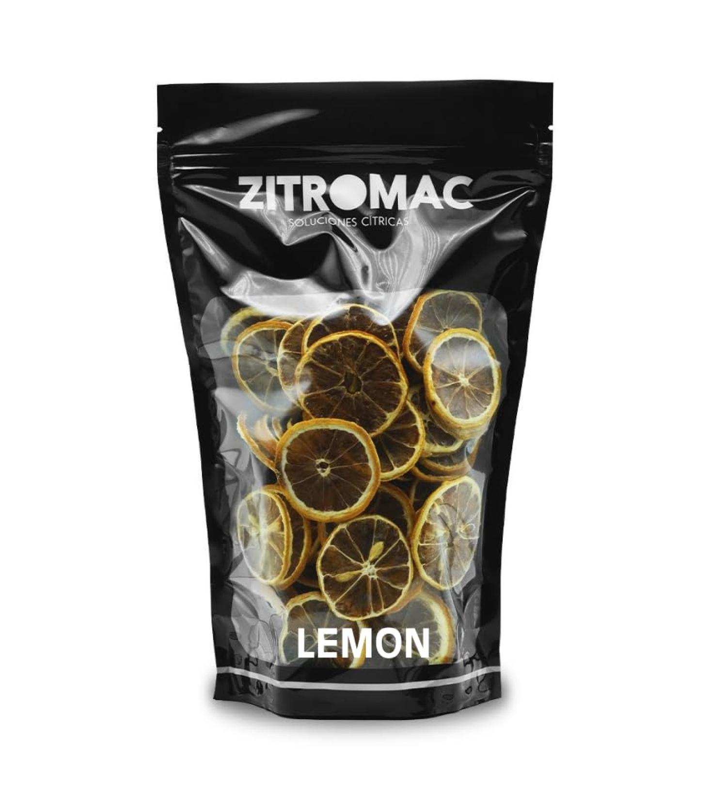 Dried Yellow Lemon for Cocktails Sugar-free Dried Fruit for Cocktail Decoration Confectionery Christmas Drinks Dried Lemon Slice 100% Natural without Additives 220g - Buy Online on GoSupps.com