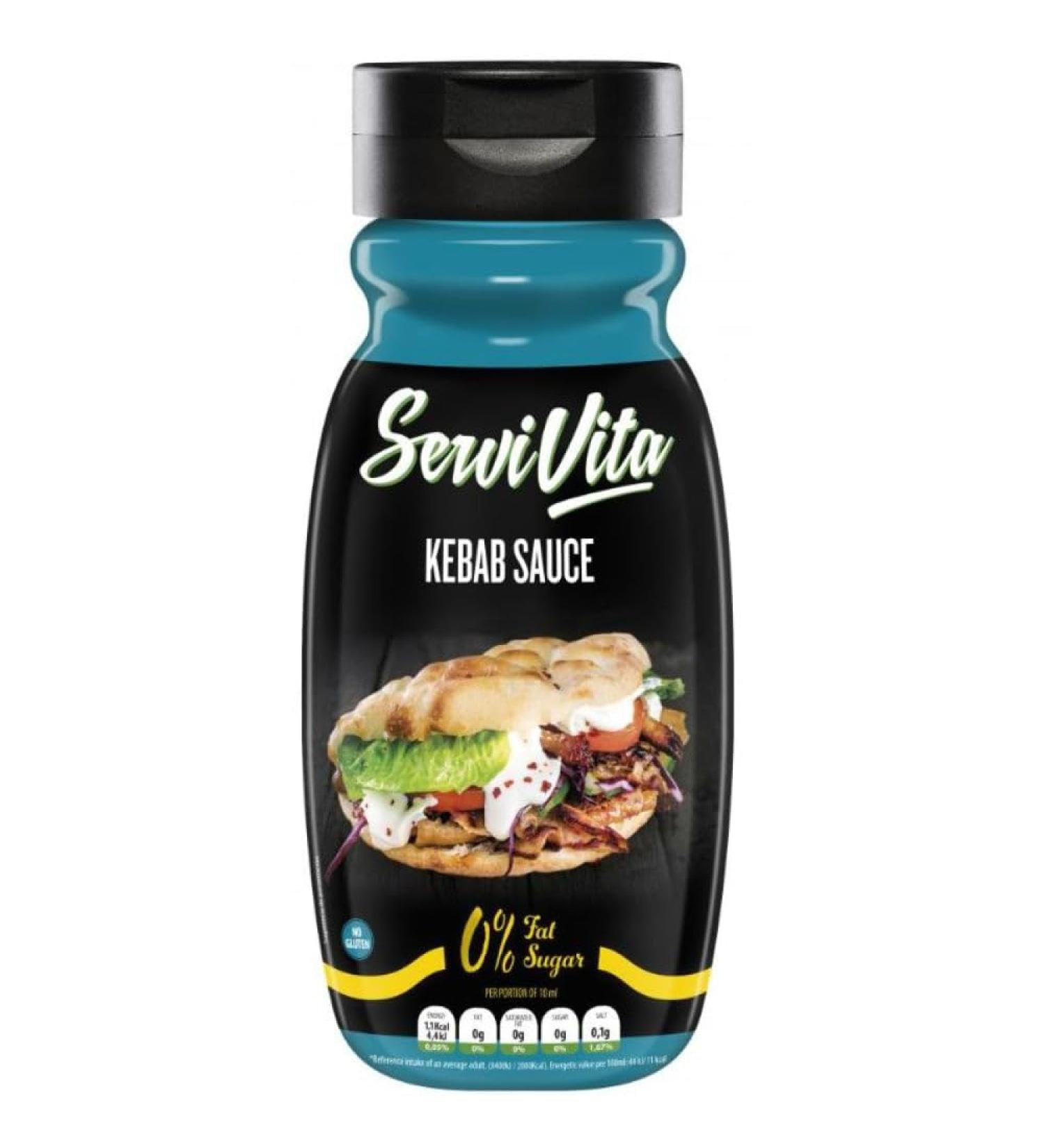 Sauce KEBAB - ZERO CALORIES Servivita 370 g (Lot de 1)
