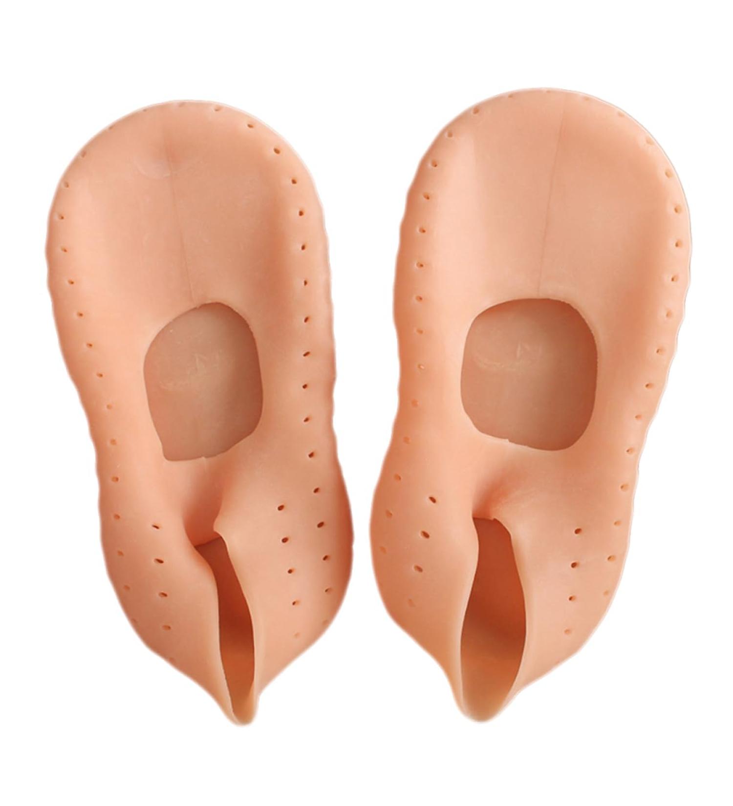 minkissy 2 Pairs High Heel Protectors Moisturizing Socks Silicone Socks Silicone Moisturizing Socks Heel Socks for Cracked Heels Moisturising Gel Socks Foot Socks Insole Heel Cover Elastic - Buy Online on GoSupps.com