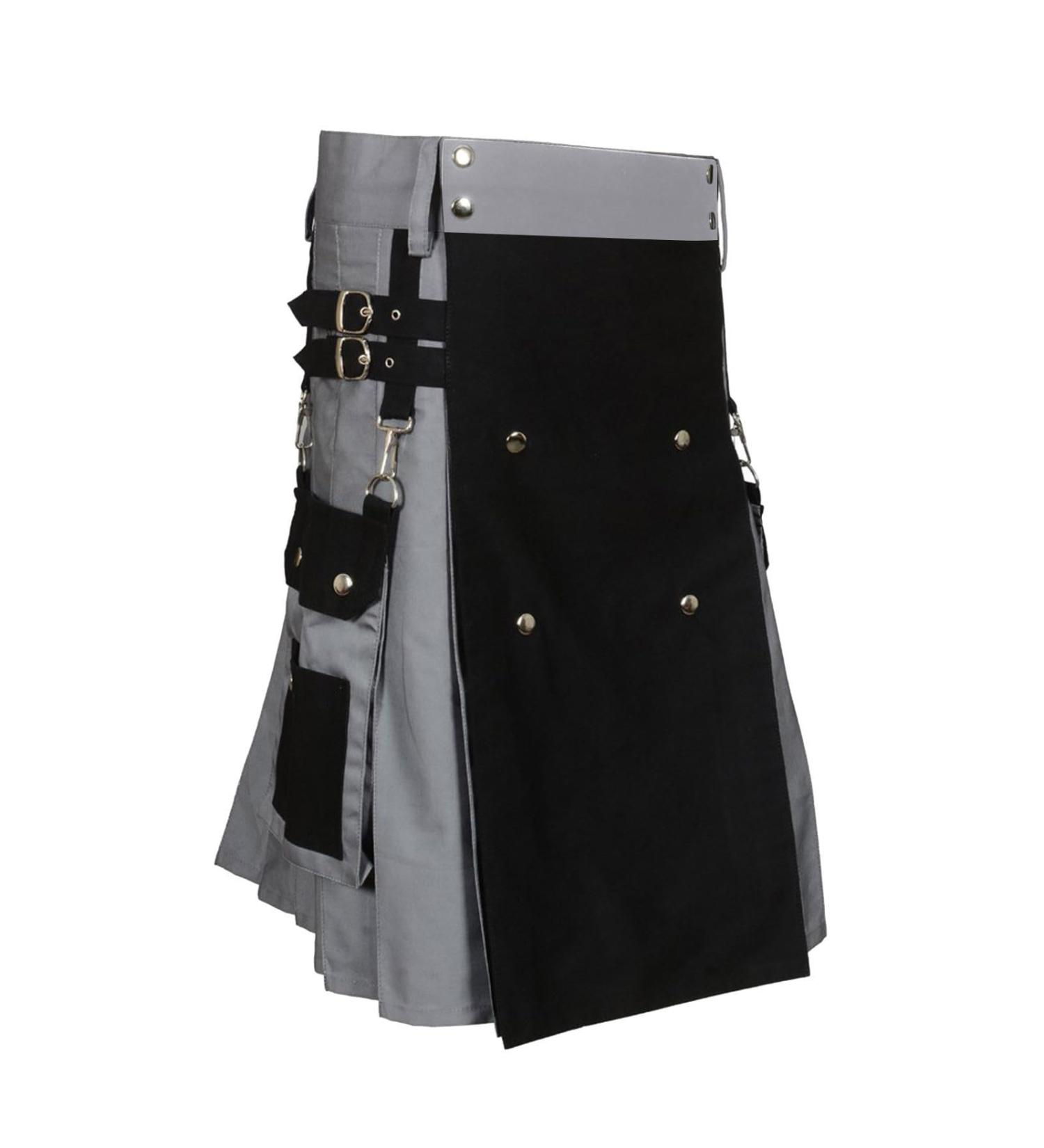 Buy Original Scottish Kilt for Men - Red Splice Vintage Checked Design | Comfortable Fabric & Breakable Excursion Kilt | 3XL Available - Buy Online on GoSupps.com