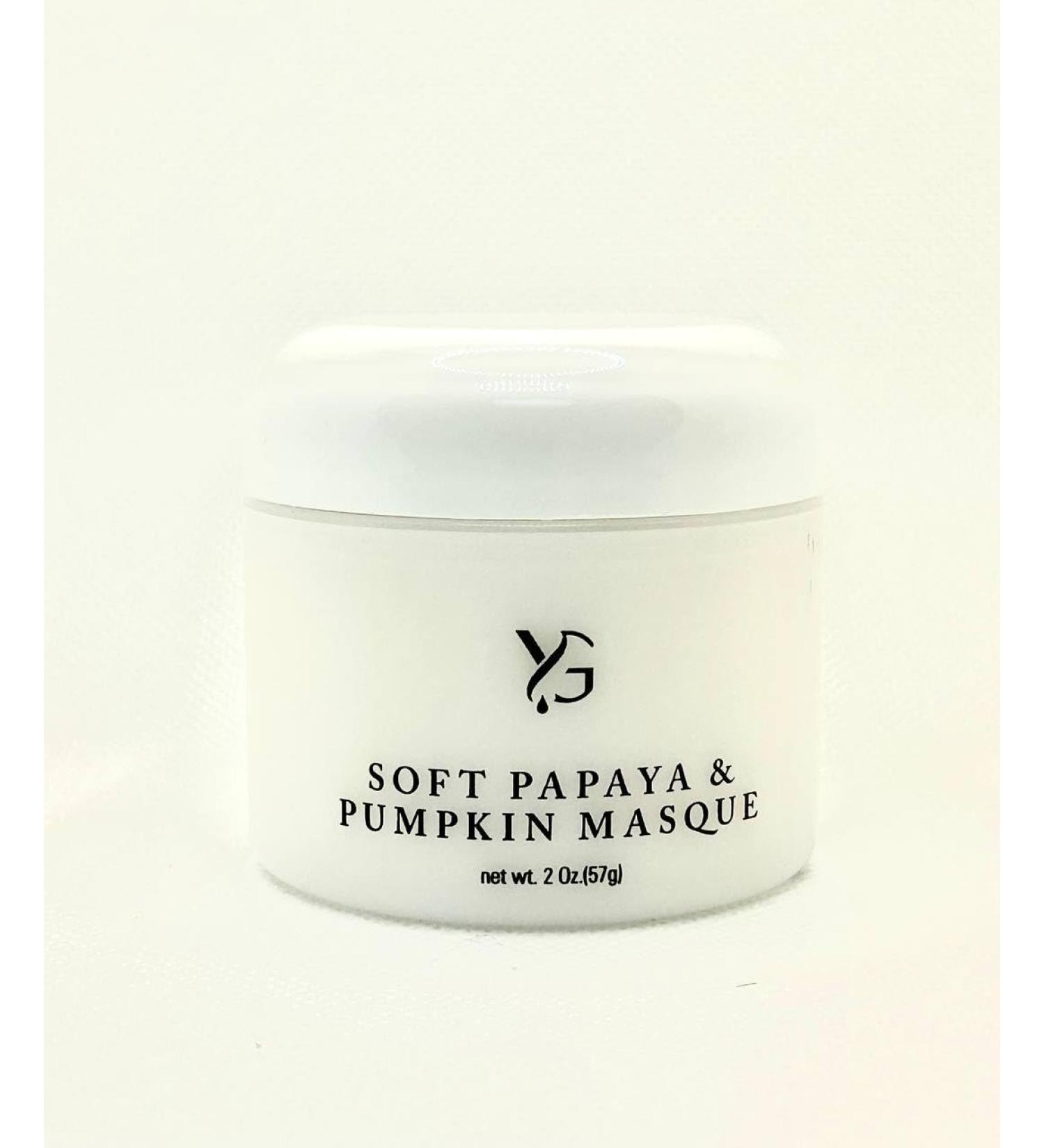 Soft Papaya & Pumpkin Masque 2 oz Smooth & Minimize Large Pores All Skin Types