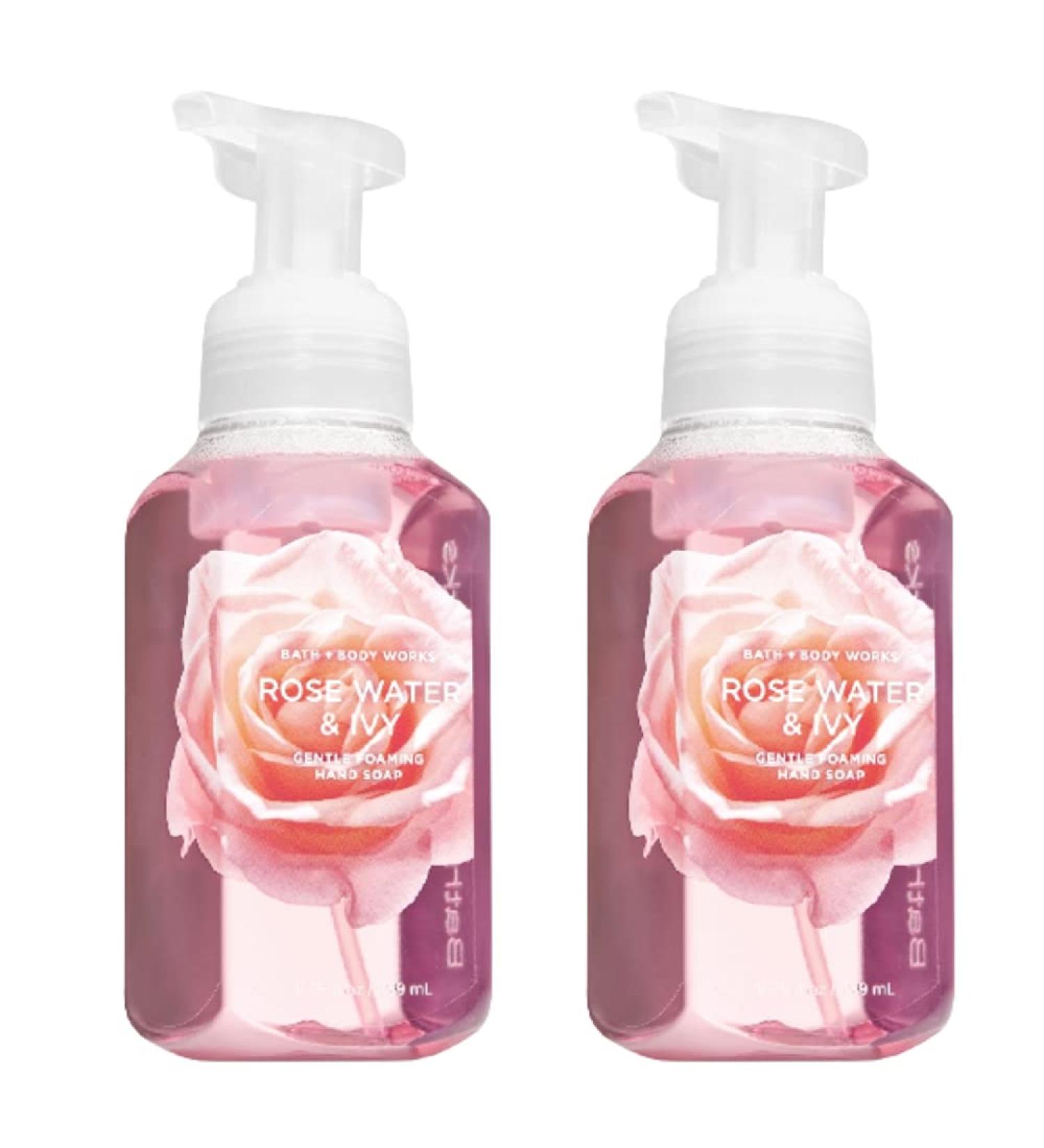 Bath & Body Works Rose Water & Ivy Foaming Hand Soap - Pack of 2 - Buy Online on GoSupps.com