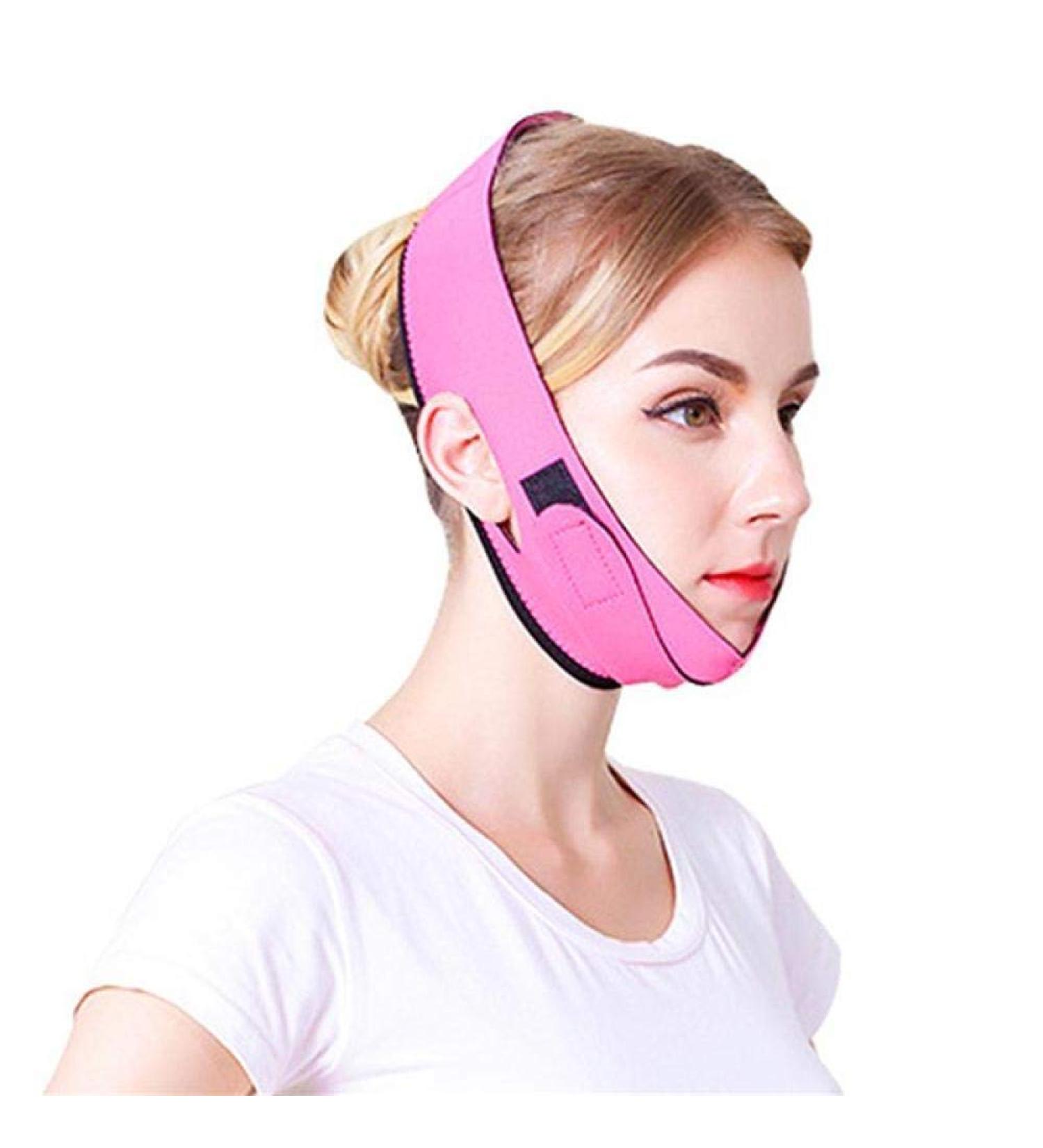 Facial Facelifting Shaping Sleeves & V Face Bandages - Lift & Tighten Your Skin | Shop Now! - Buy Online on GoSupps.com