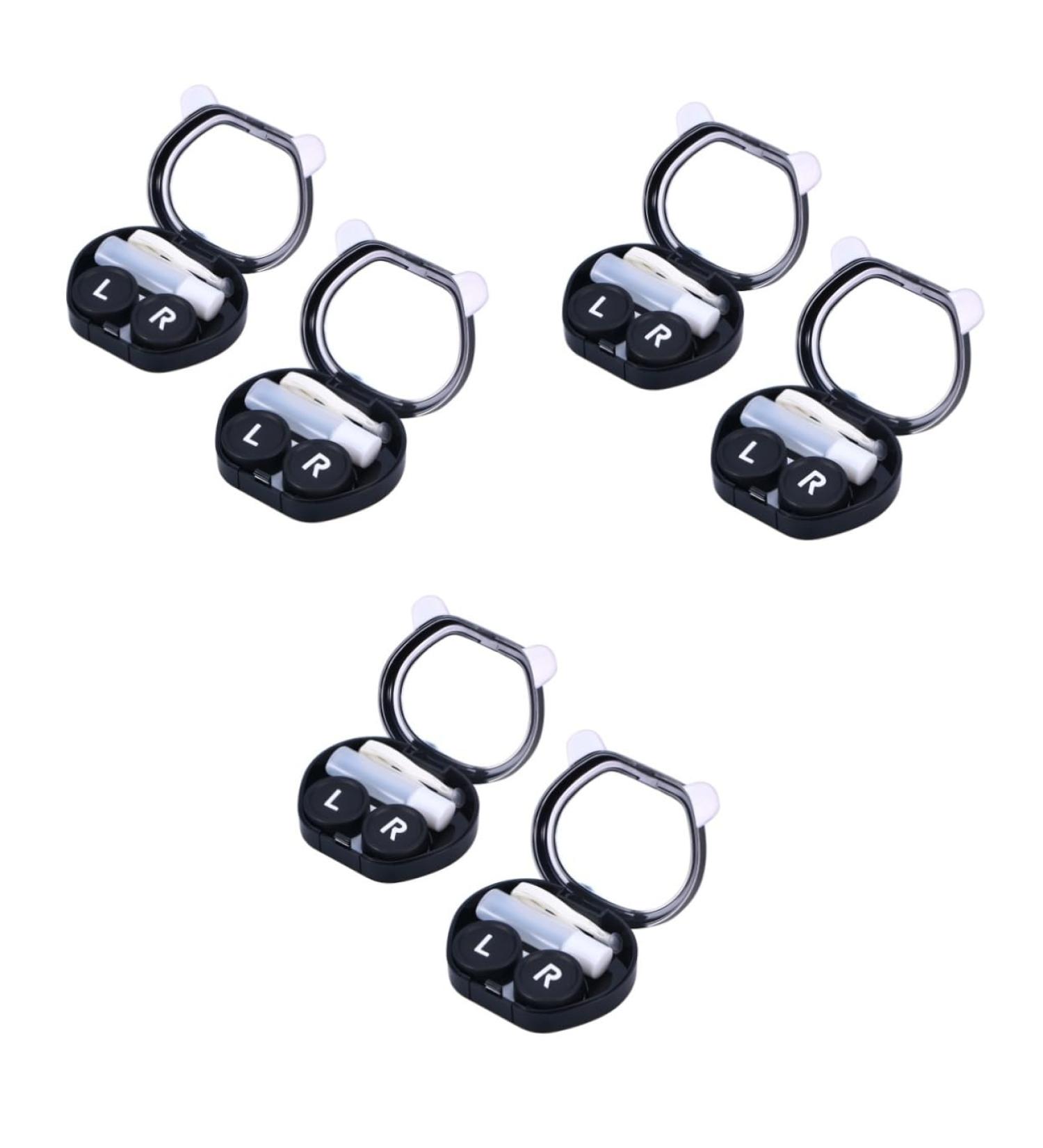 Healvian Cartoon Lens Case - 6 PCS Fun & Unique Contact Lens Storage Solutions - Buy Online on GoSupps.com