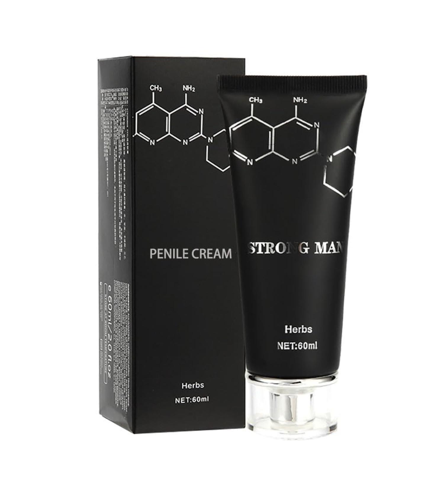Premium Male Penile Cream | Natural Moisturizer to Enhance Sensitivity & Revitalize Manhood - Buy Online on GoSupps.com