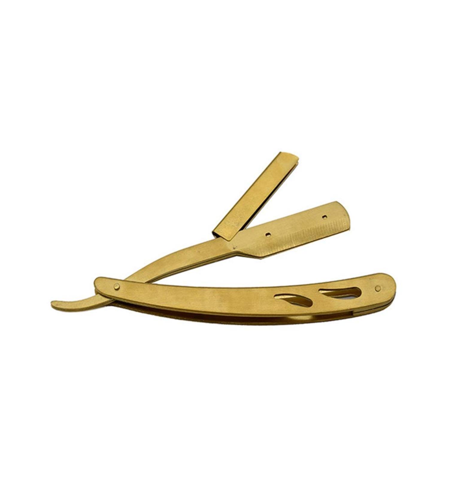 PHTOIT Men's Premium Stainless Steel Barber Razor | Folded Manual Razor for Facial Beards - Buy Online on GoSupps.com