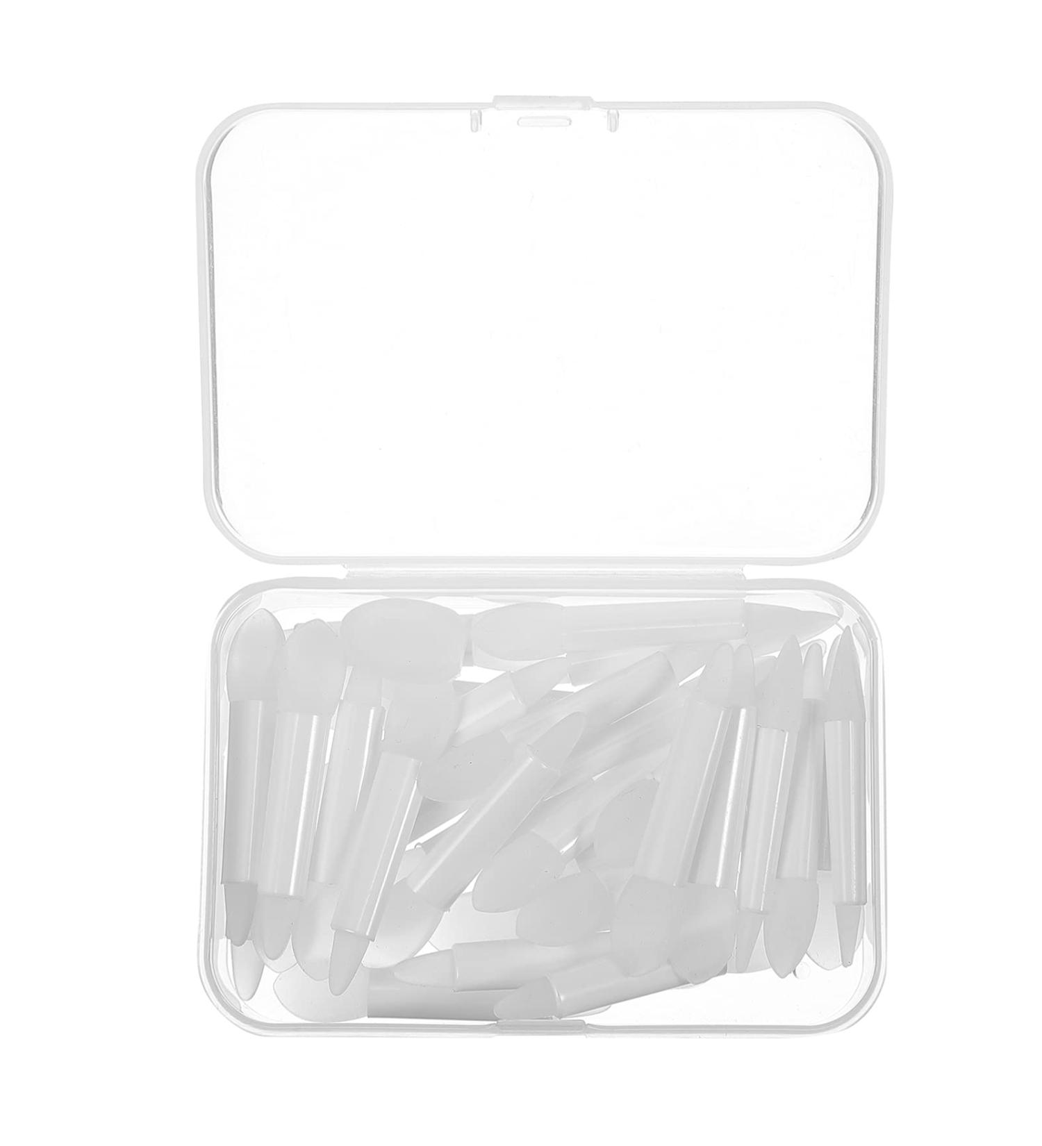 Lurrose 1Set lip brush Silicone Lip Scrub Brush Silicone Lip Balm Brush lip gloss for women silicone lip scrubber makeup gadgets lip applicator Disposable Accessories white Miss Silica gel - Buy Online on GoSupps.com