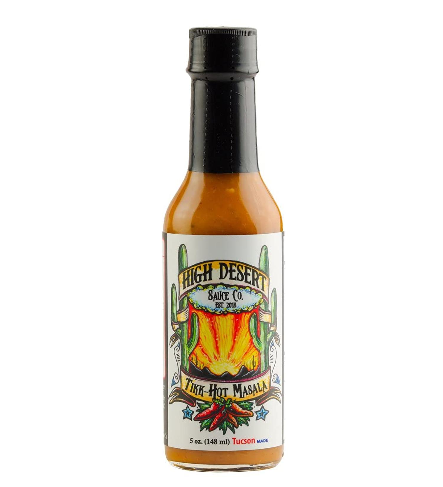 High Desert Tikk-Hot Masala Hot Sauce - Bold and Spicy Flavor - Buy Online on GoSupps.com