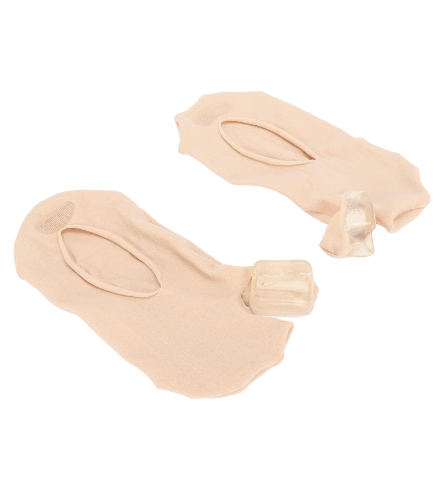 ANGGREK Hallux Valgus Relief Socks - Bunion Relief | Toe Separator Socks for Women - Soft, Elastic, Breathable | Valgus Corrector for Work - Skin Color - Buy Online on GoSupps.com