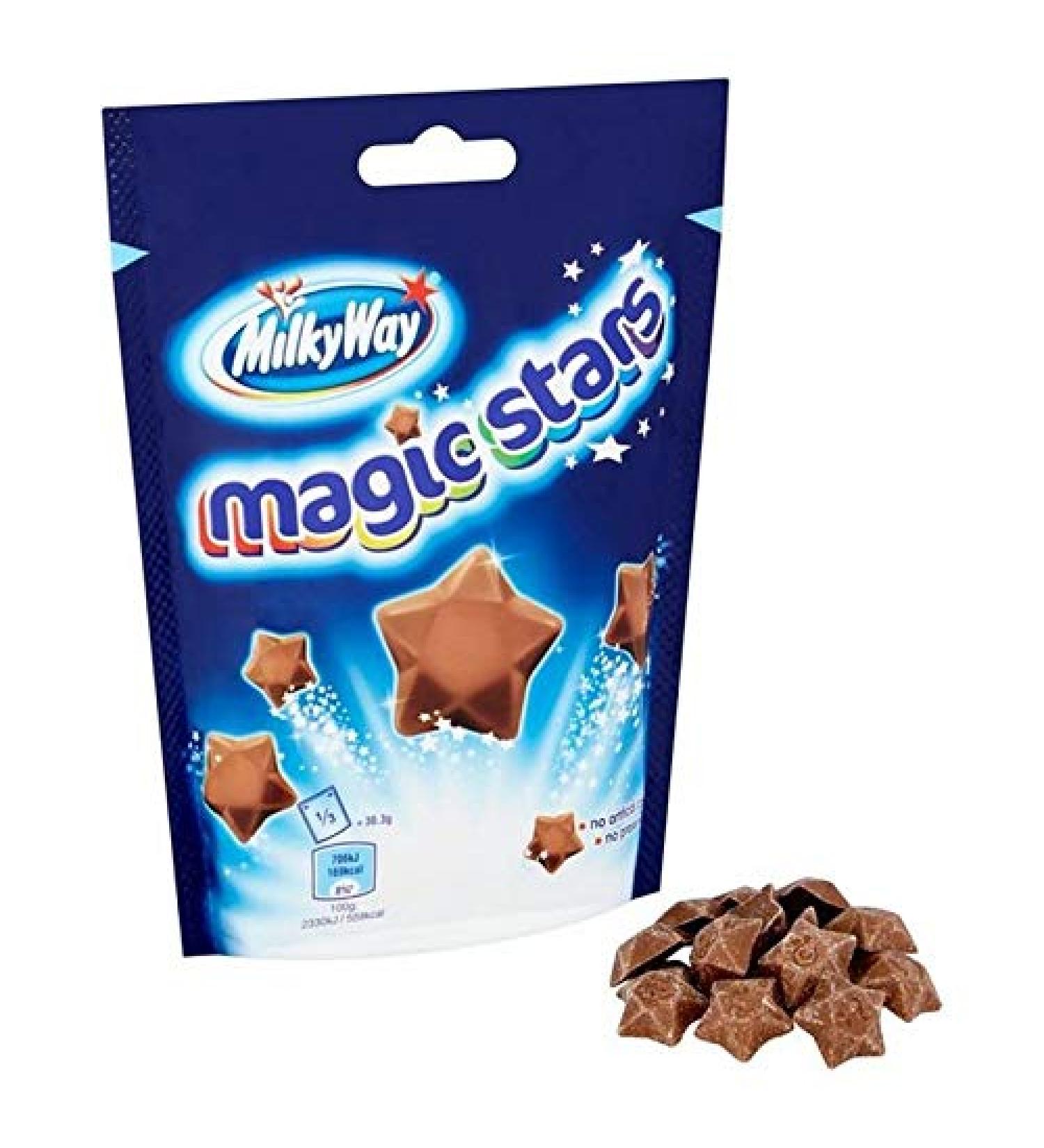 Milky Way 4 x Milky Way Magic Stars Pouch 91 g